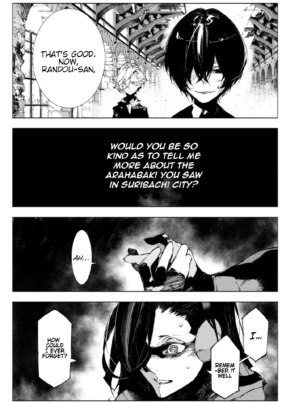 Bungou Stray Dogs: Dazai, Chuuya, Juugo-Sai chapter 6 - page 9