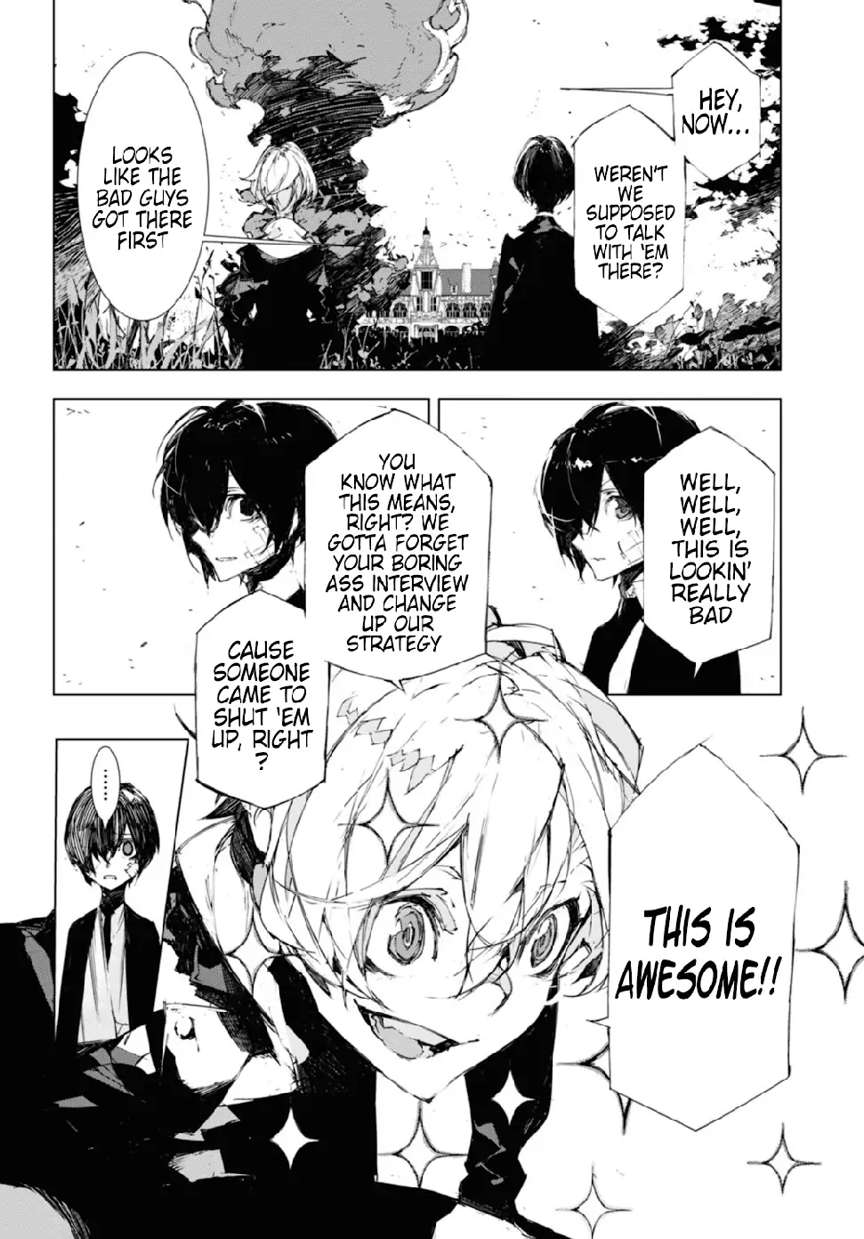 Bungou Stray Dogs: Dazai, Chuuya, Juugo-Sai chapter 5 - page 11