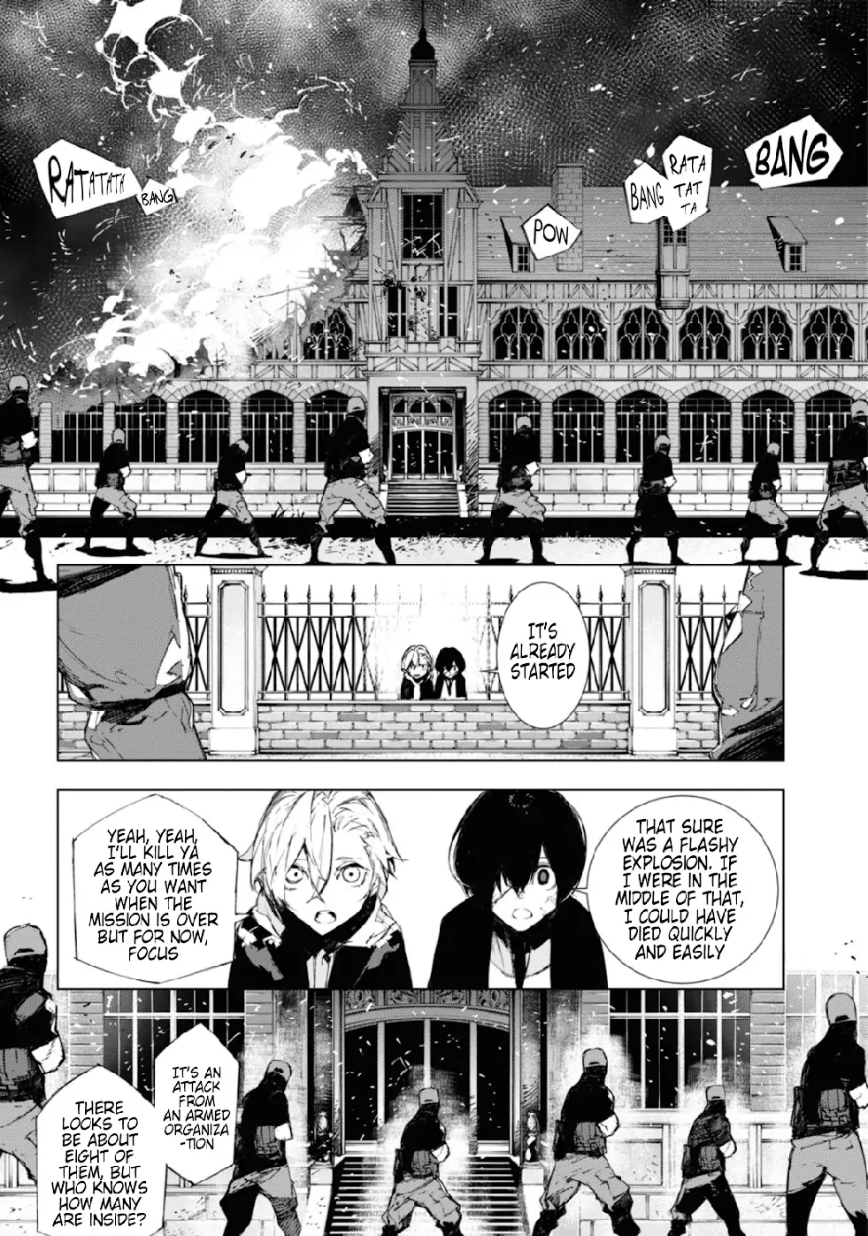 Bungou Stray Dogs: Dazai, Chuuya, Juugo-Sai chapter 5 - page 13