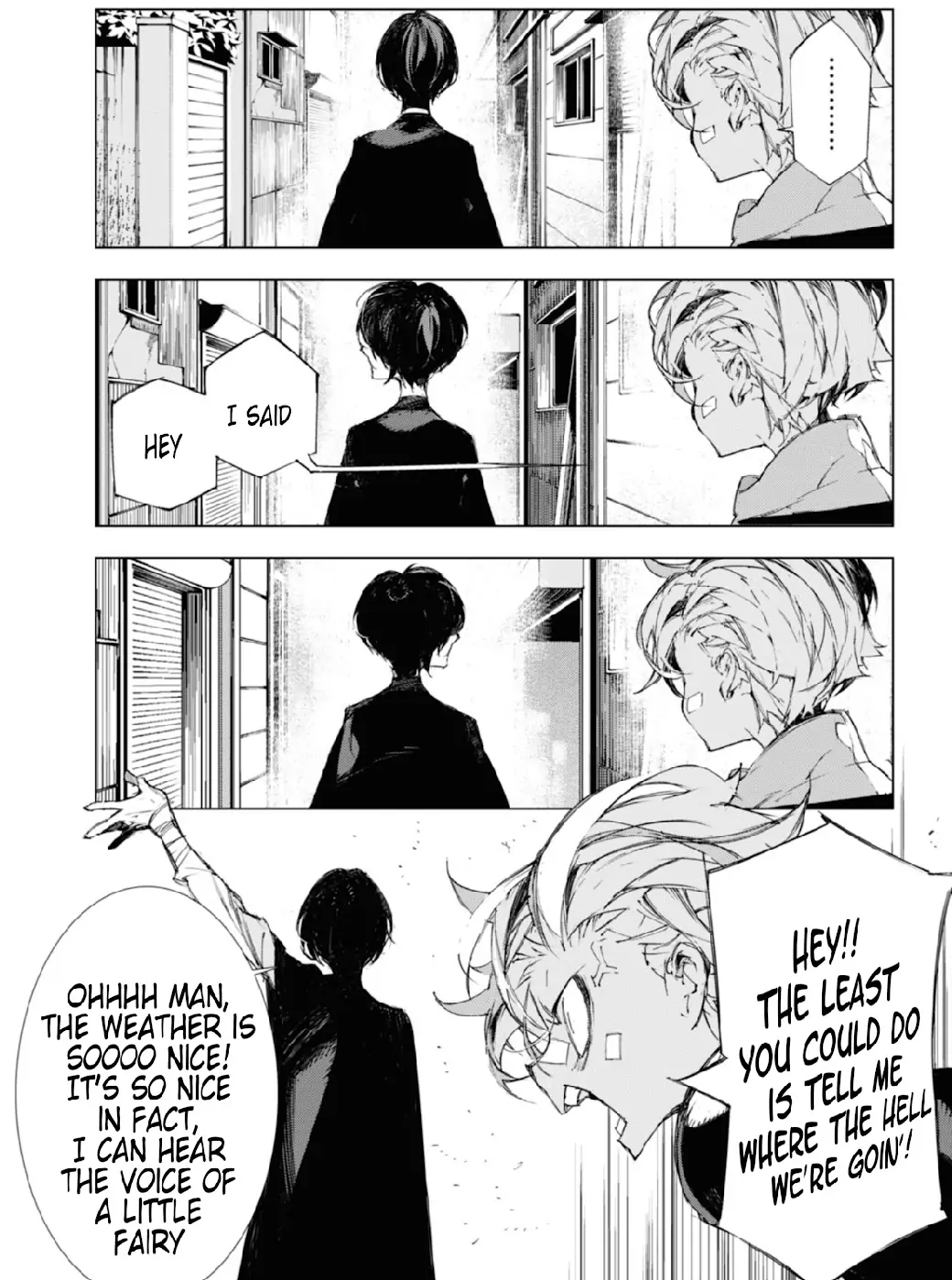 Bungou Stray Dogs: Dazai, Chuuya, Juugo-Sai chapter 5 - page 4