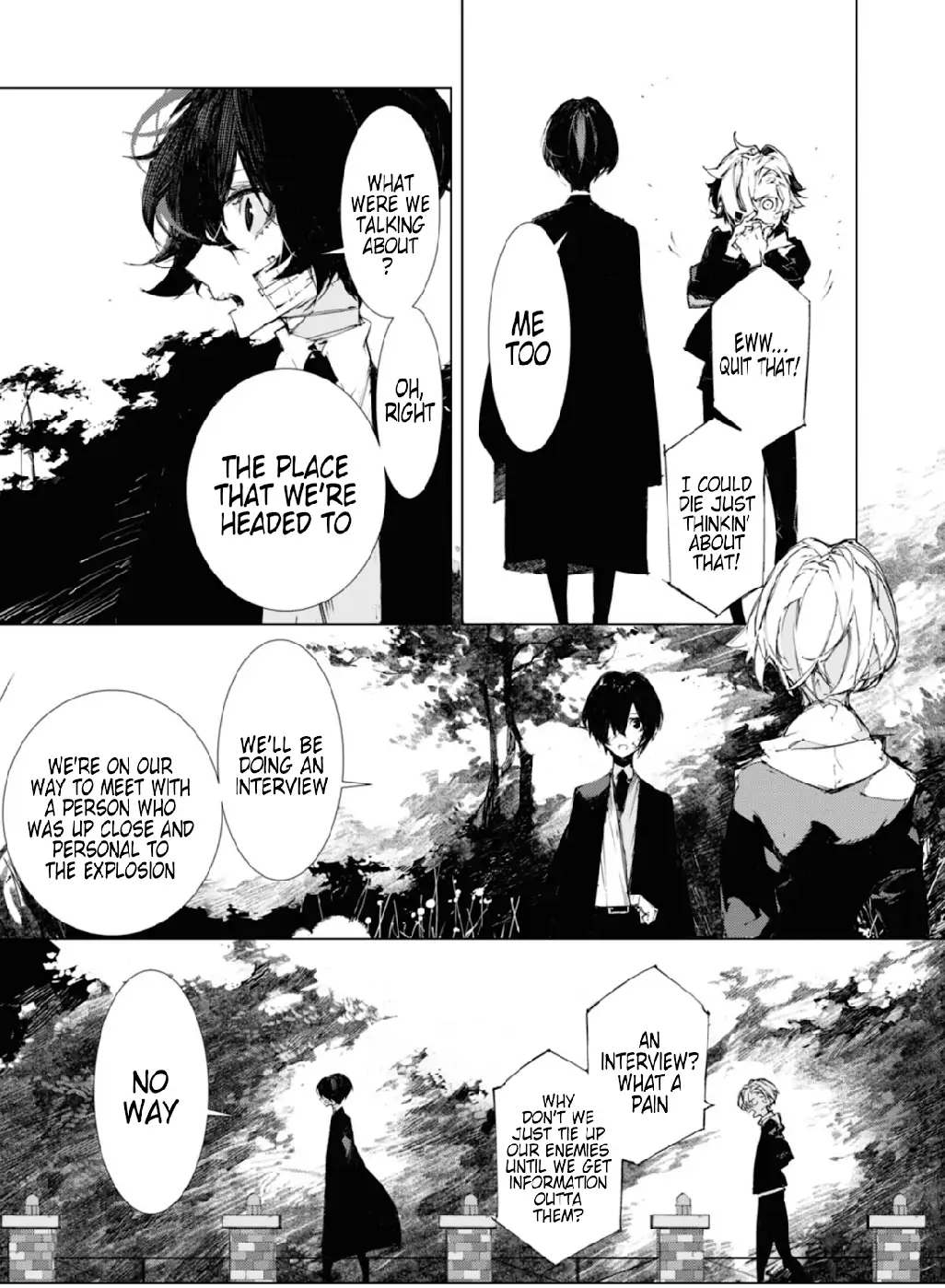 Bungou Stray Dogs: Dazai, Chuuya, Juugo-Sai chapter 5 - page 7