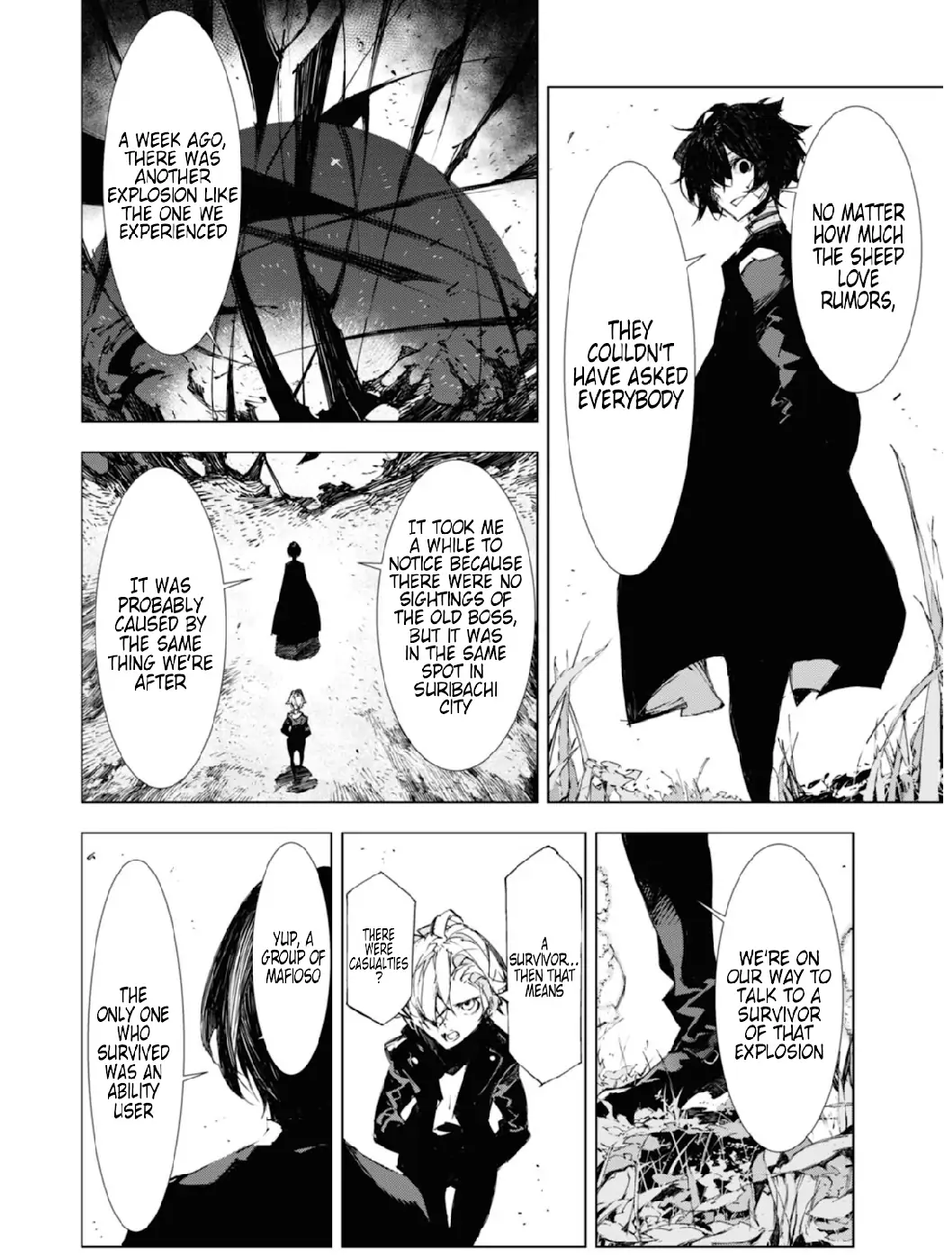 Bungou Stray Dogs: Dazai, Chuuya, Juugo-Sai chapter 5 - page 9