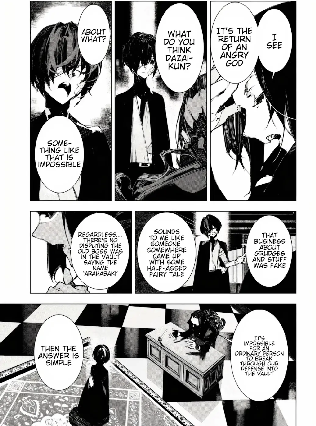 Bungou Stray Dogs: Dazai, Chuuya, Juugo-Sai chapter 4 - page 13