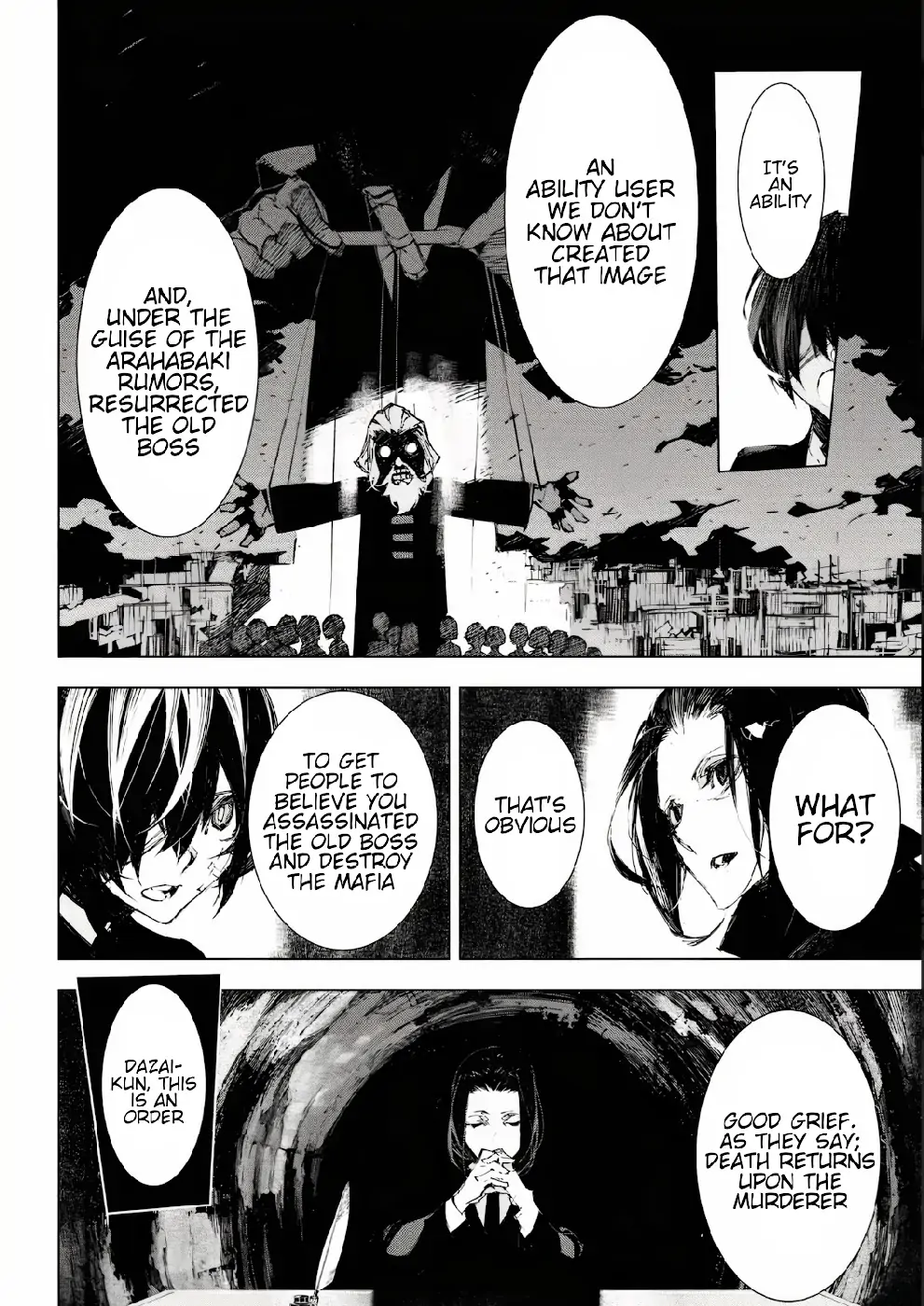 Bungou Stray Dogs: Dazai, Chuuya, Juugo-Sai chapter 4 - page 14