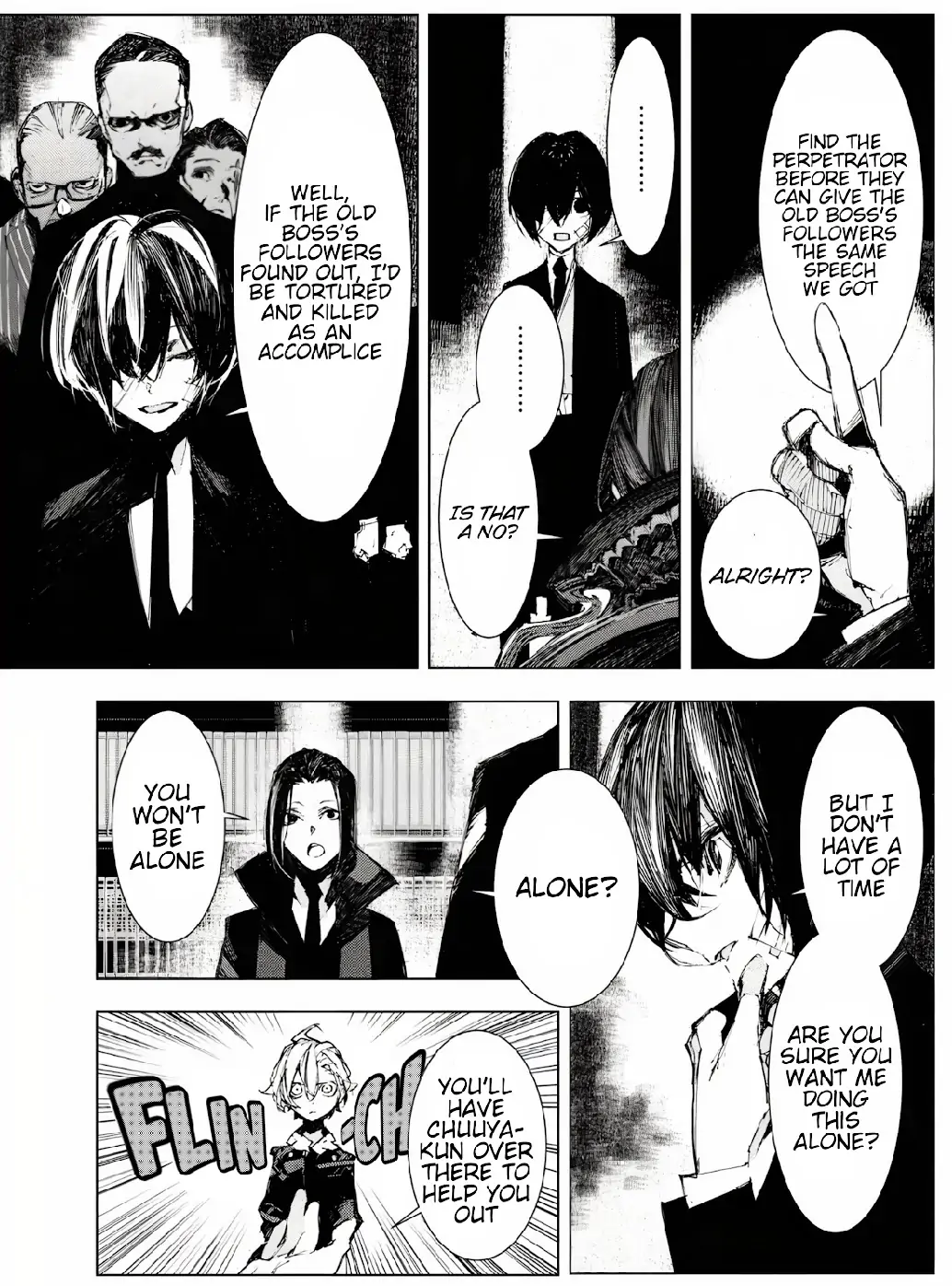 Bungou Stray Dogs: Dazai, Chuuya, Juugo-Sai chapter 4 - page 15