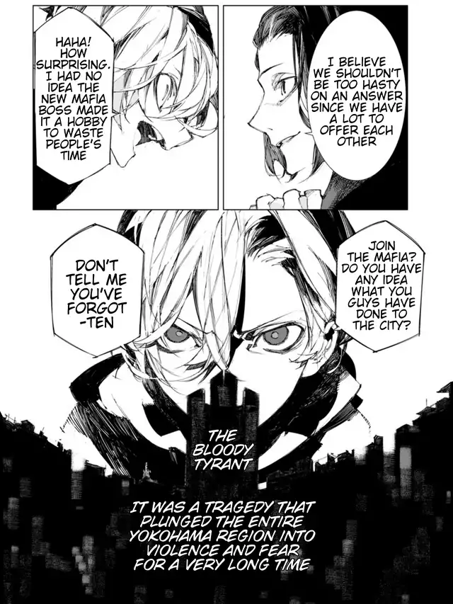Bungou Stray Dogs: Dazai, Chuuya, Juugo-Sai chapter 3 - page 14