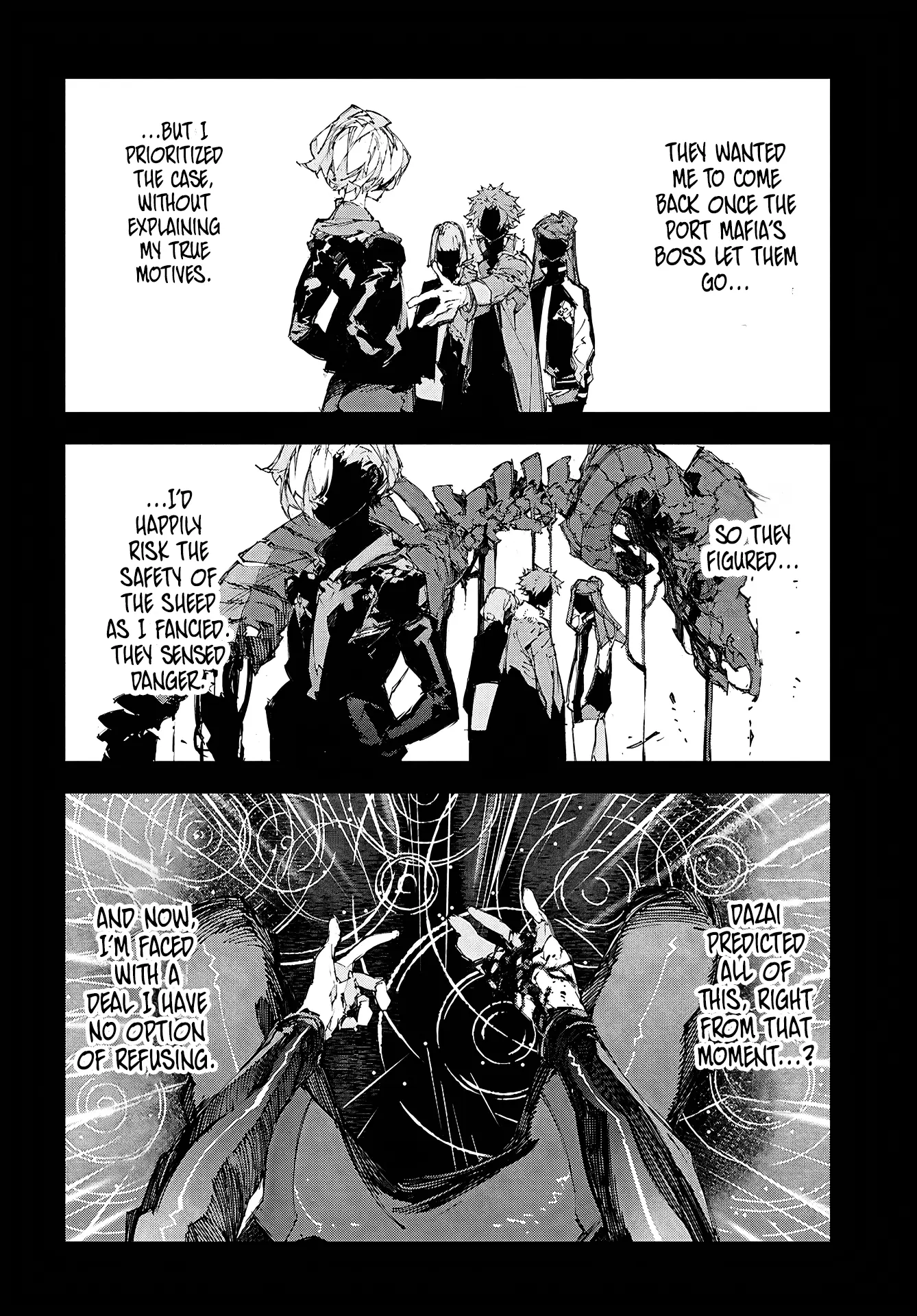 Bungou Stray Dogs: Dazai, Chuuya, Juugo-Sai chapter 21 - page 12