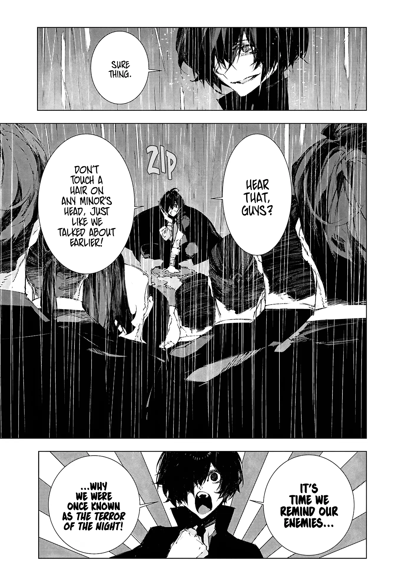 Bungou Stray Dogs: Dazai, Chuuya, Juugo-Sai chapter 21 - page 9