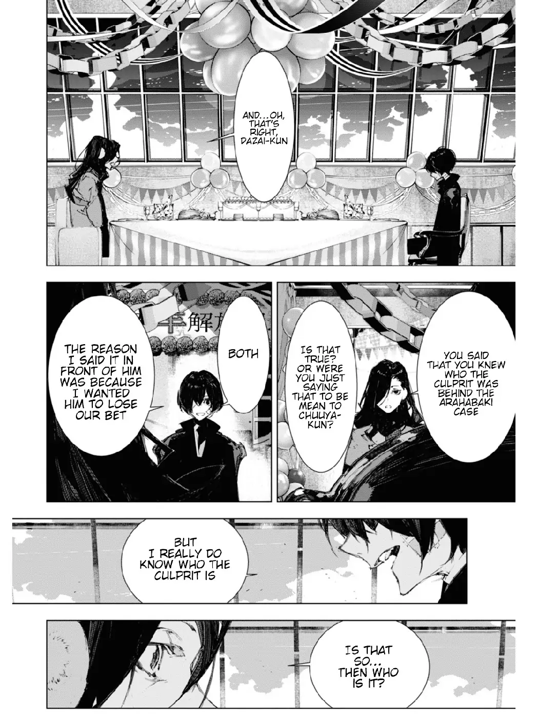 Bungou Stray Dogs: Dazai, Chuuya, Juugo-Sai chapter 10 - page 16