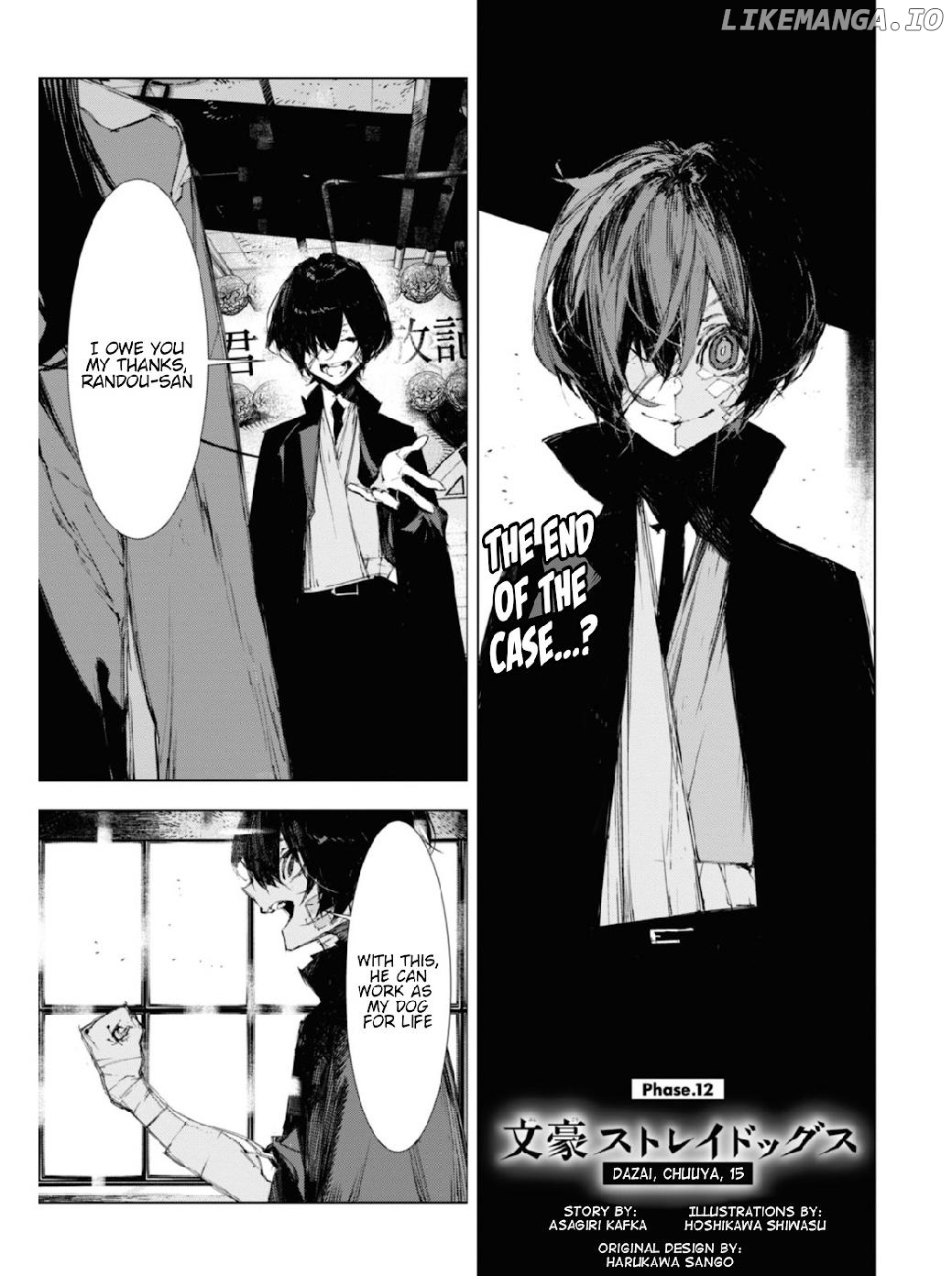 Bungou Stray Dogs: Dazai, Chuuya, Juugo-Sai chapter 13 - page 1