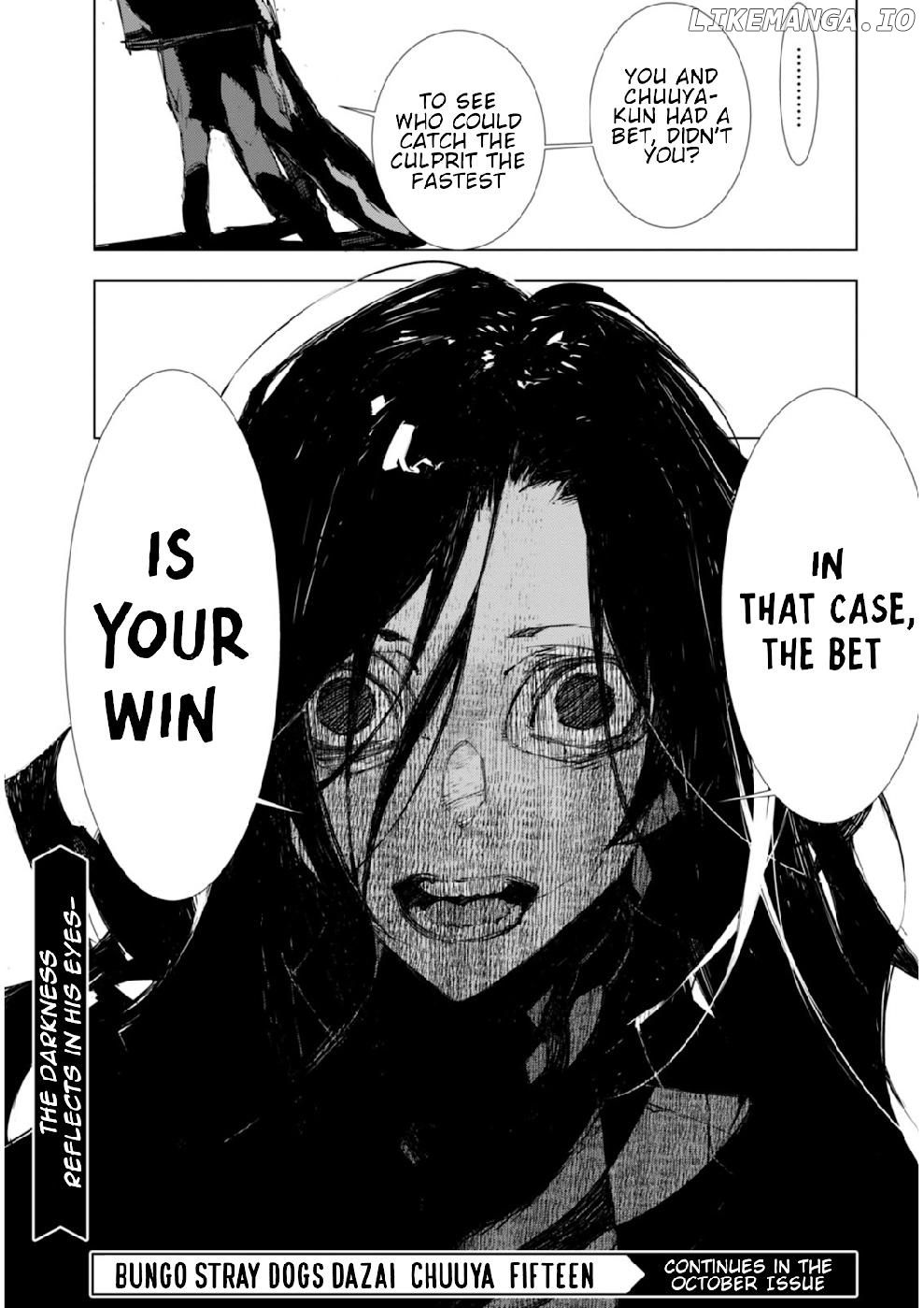 Bungou Stray Dogs: Dazai, Chuuya, Juugo-Sai chapter 12 - page 13