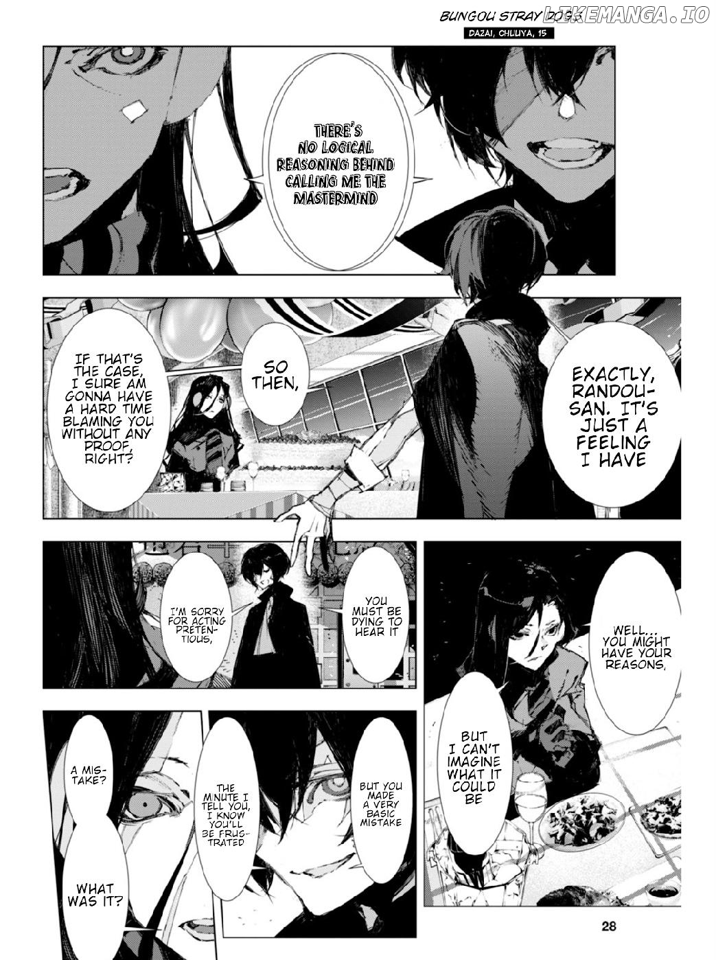 Bungou Stray Dogs: Dazai, Chuuya, Juugo-Sai chapter 12 - page 6