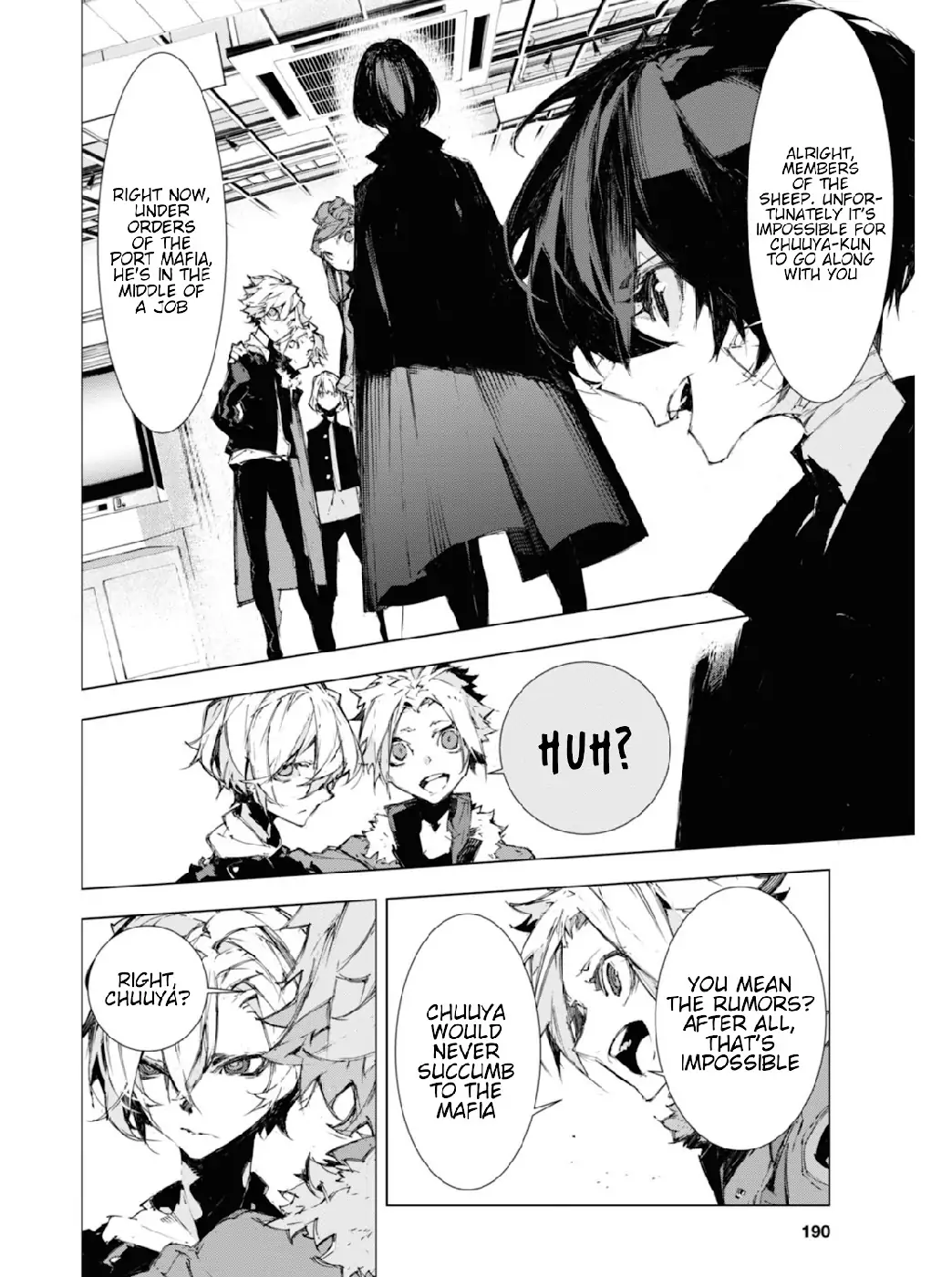 Bungou Stray Dogs: Dazai, Chuuya, Juugo-Sai chapter 9 - page 14