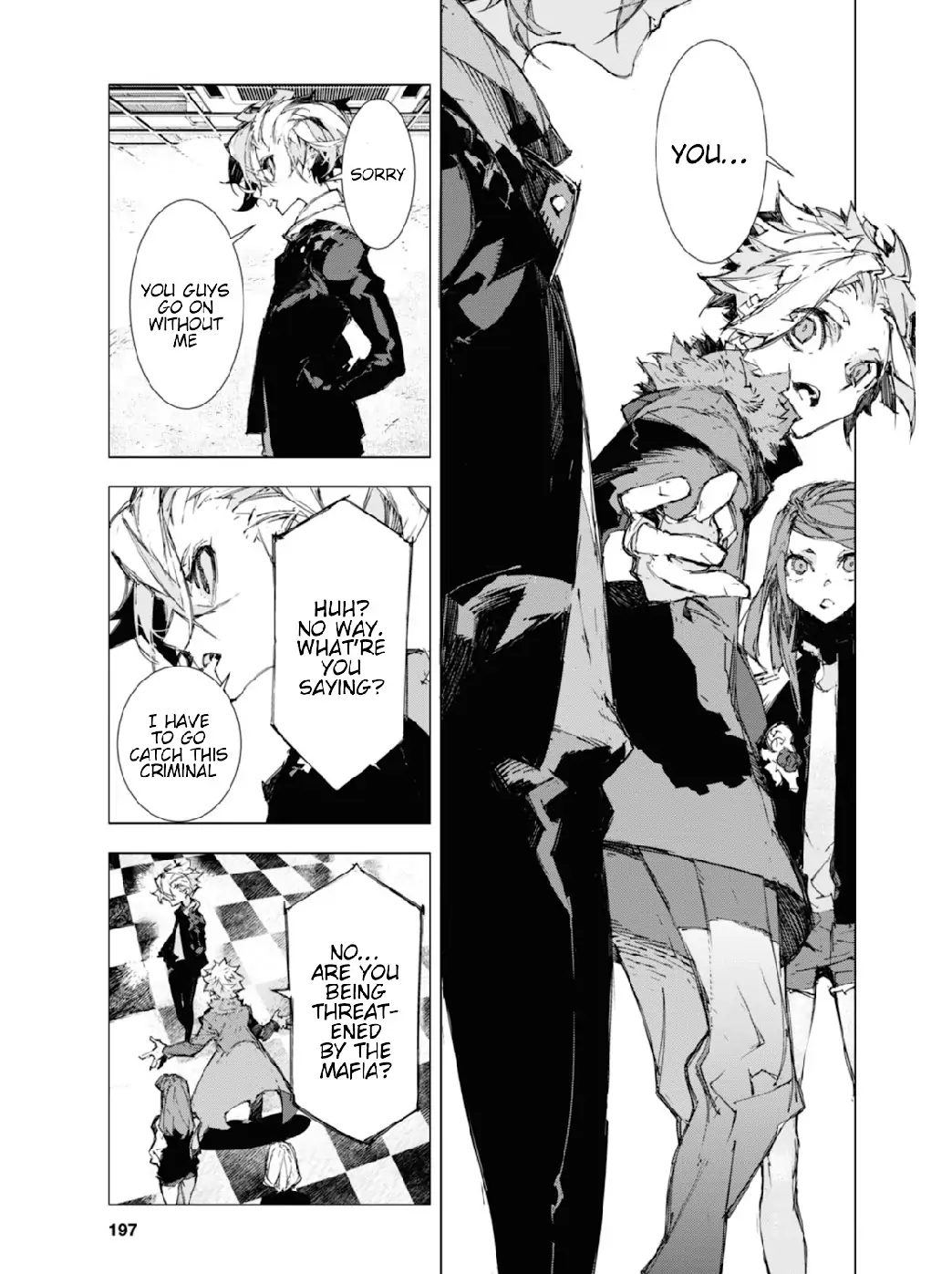 Bungou Stray Dogs: Dazai, Chuuya, Juugo-Sai chapter 9 - page 21