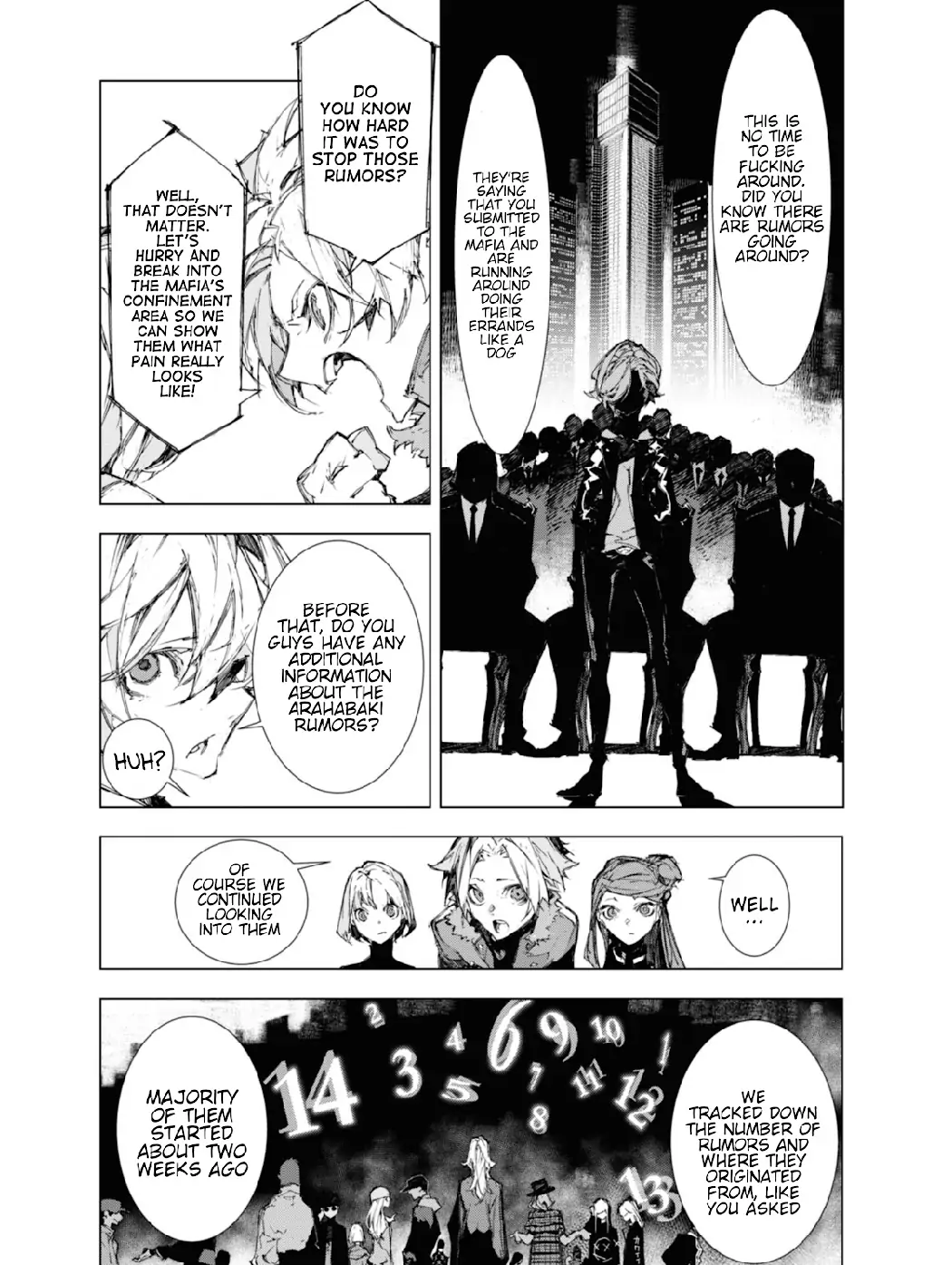 Bungou Stray Dogs: Dazai, Chuuya, Juugo-Sai chapter 9 - page 8