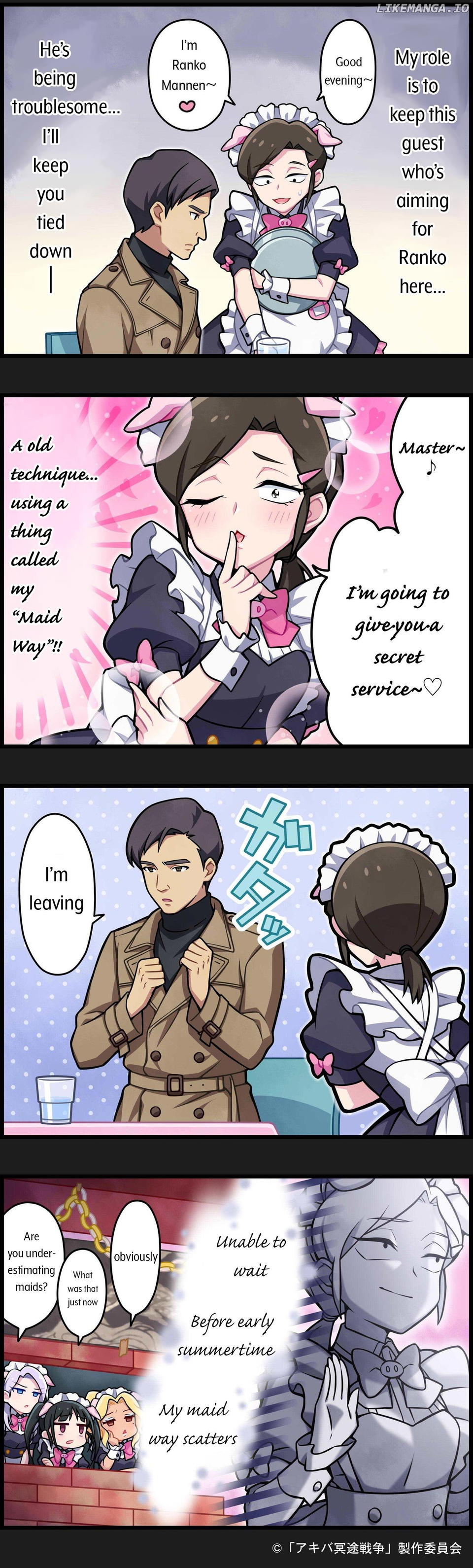 Akiba Maid War 4-Koma chapter 3 - page 1