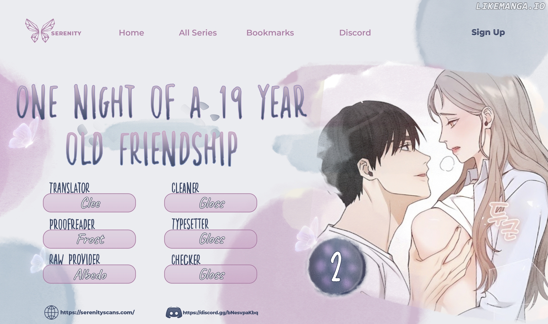 One Night of a 19 Year Old Friendship Chapter 2 - page 1