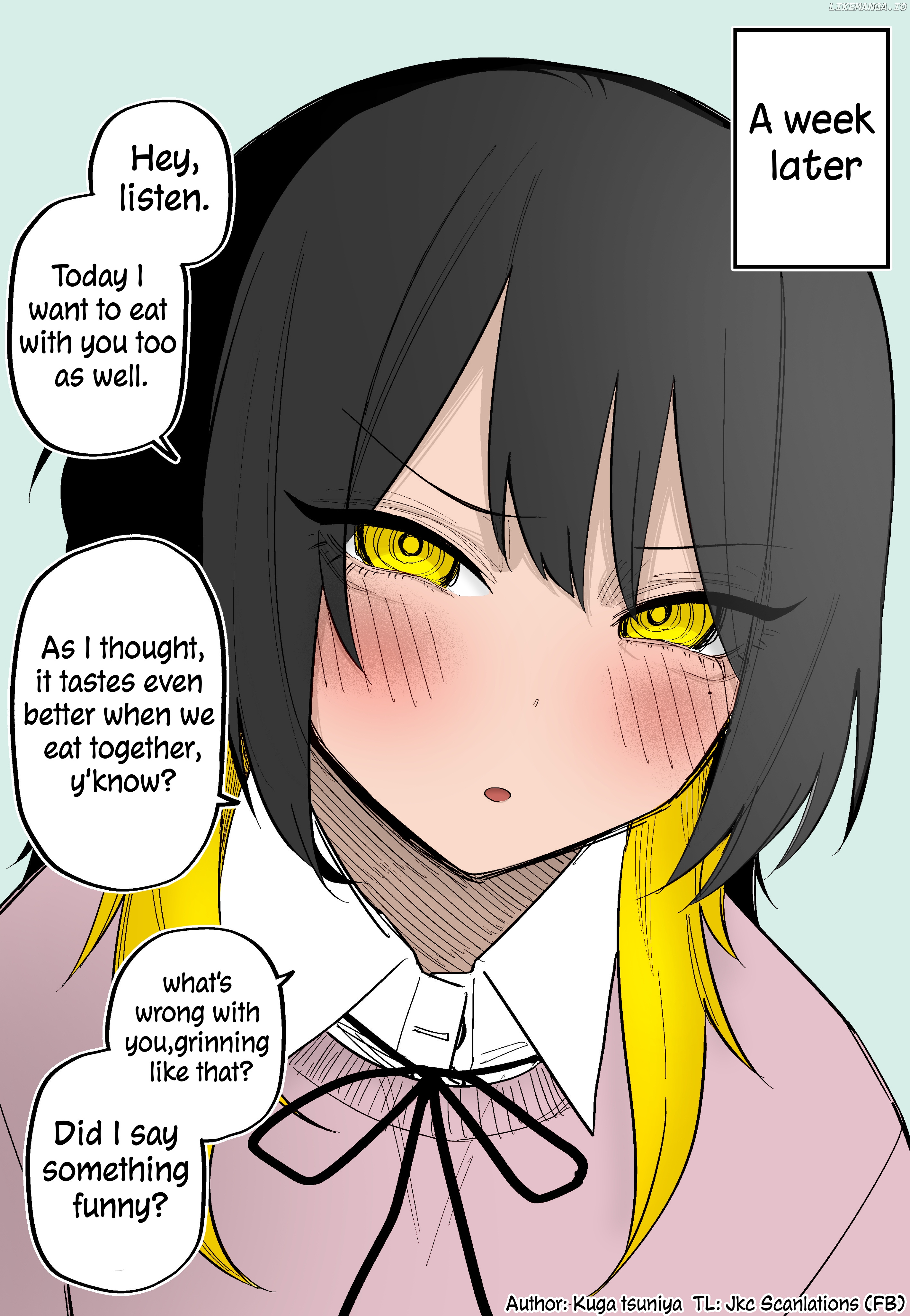 I Confessed To A Lone Wolf Girl (Fan Colored) chapter 2 - page 2
