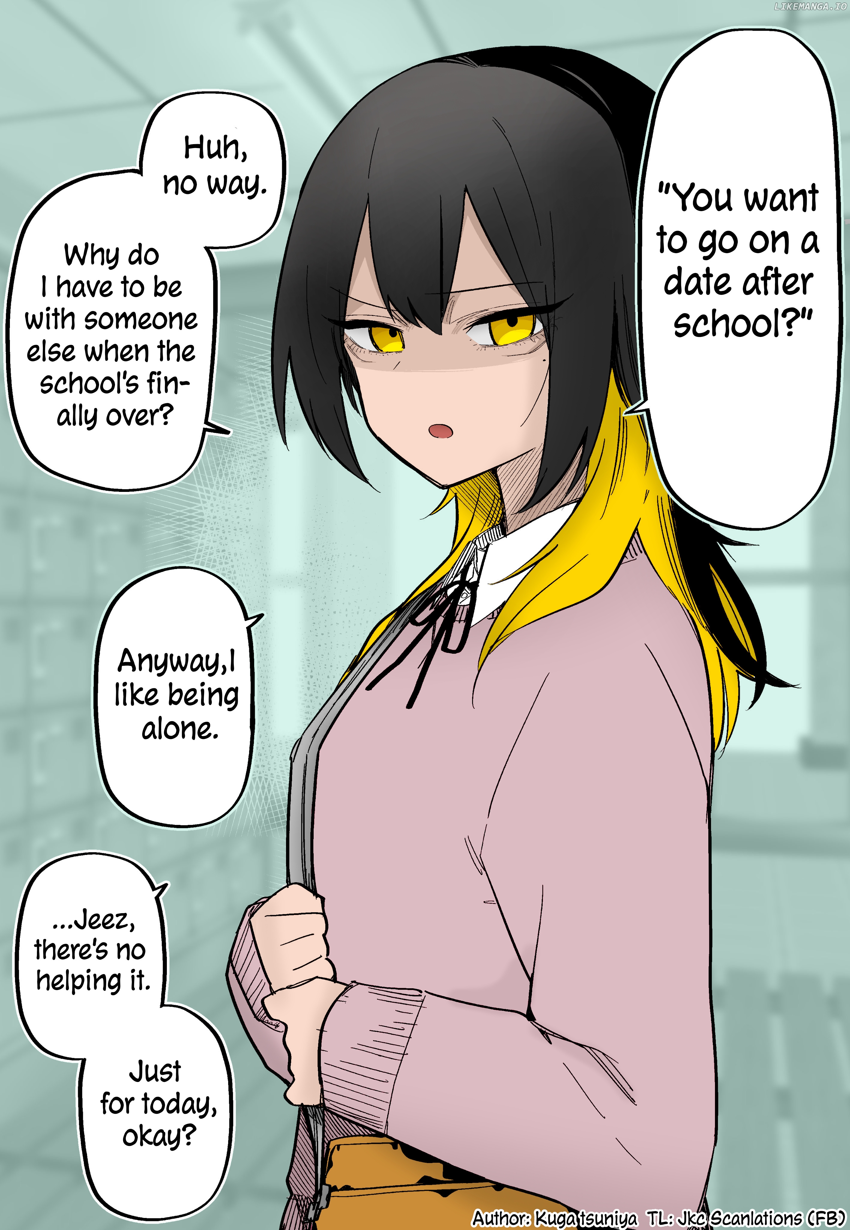 I Confessed To A Lone Wolf Girl (Fan Colored) chapter 3 - page 1