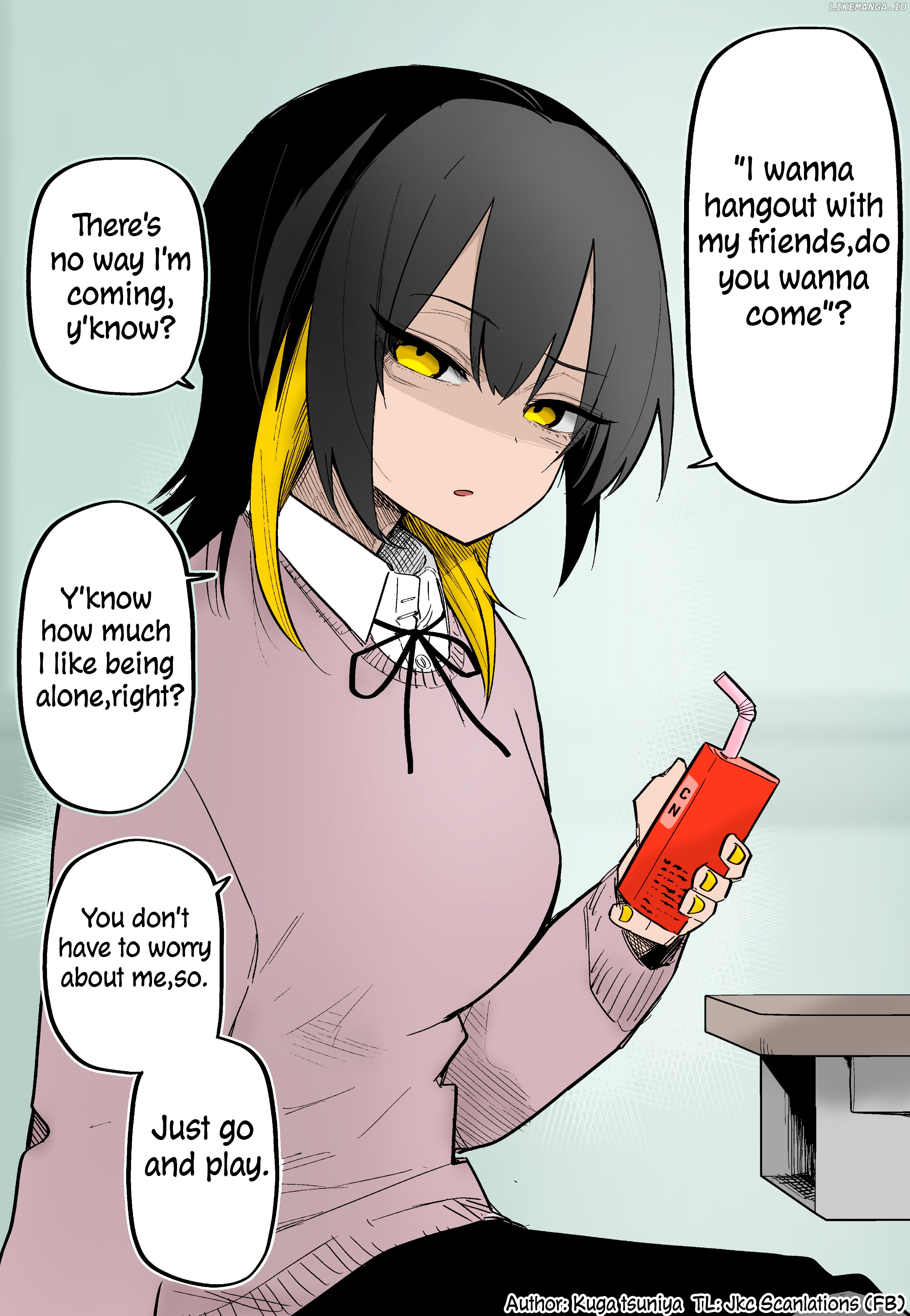 I Confessed To A Lone Wolf Girl (Fan Colored) chapter 4 - page 1