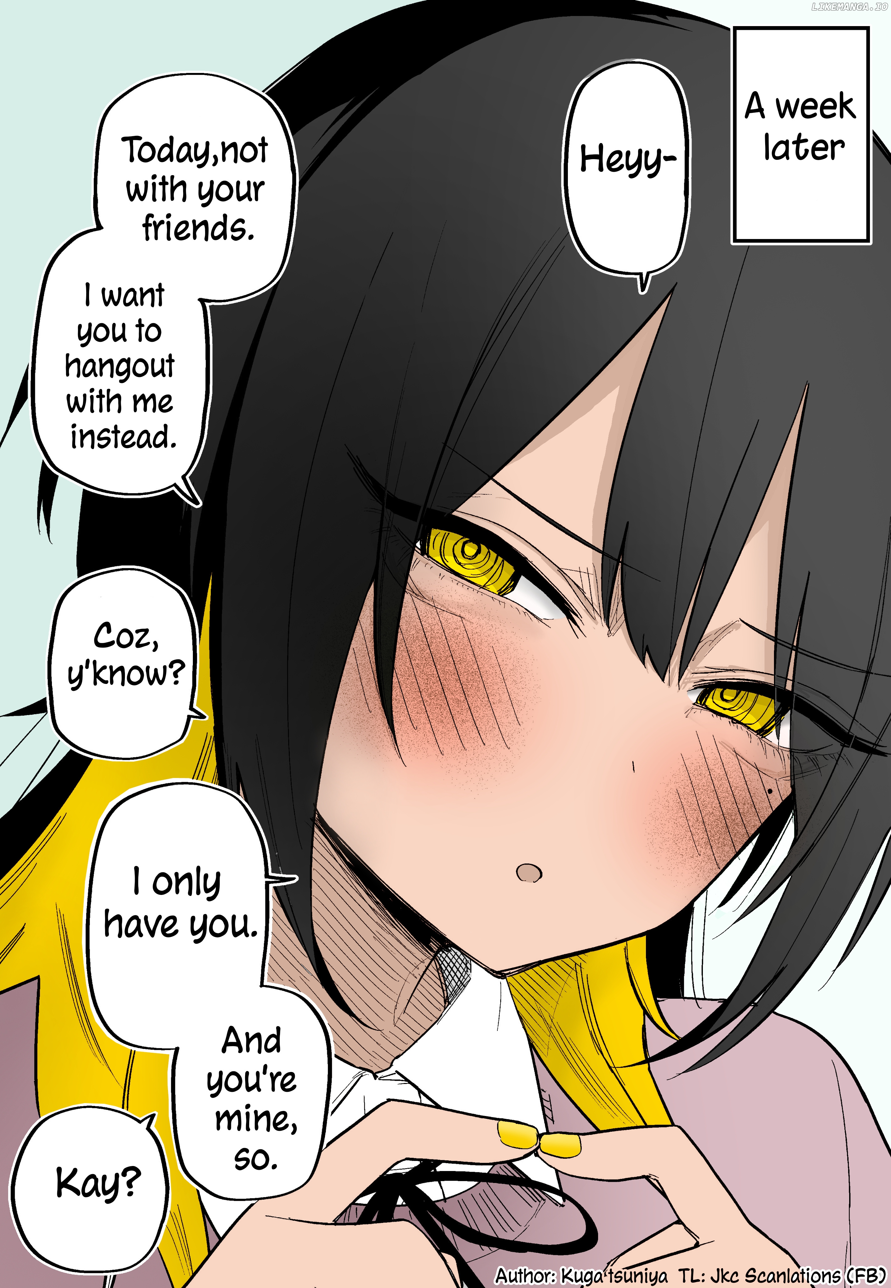 I Confessed To A Lone Wolf Girl (Fan Colored) chapter 4 - page 2