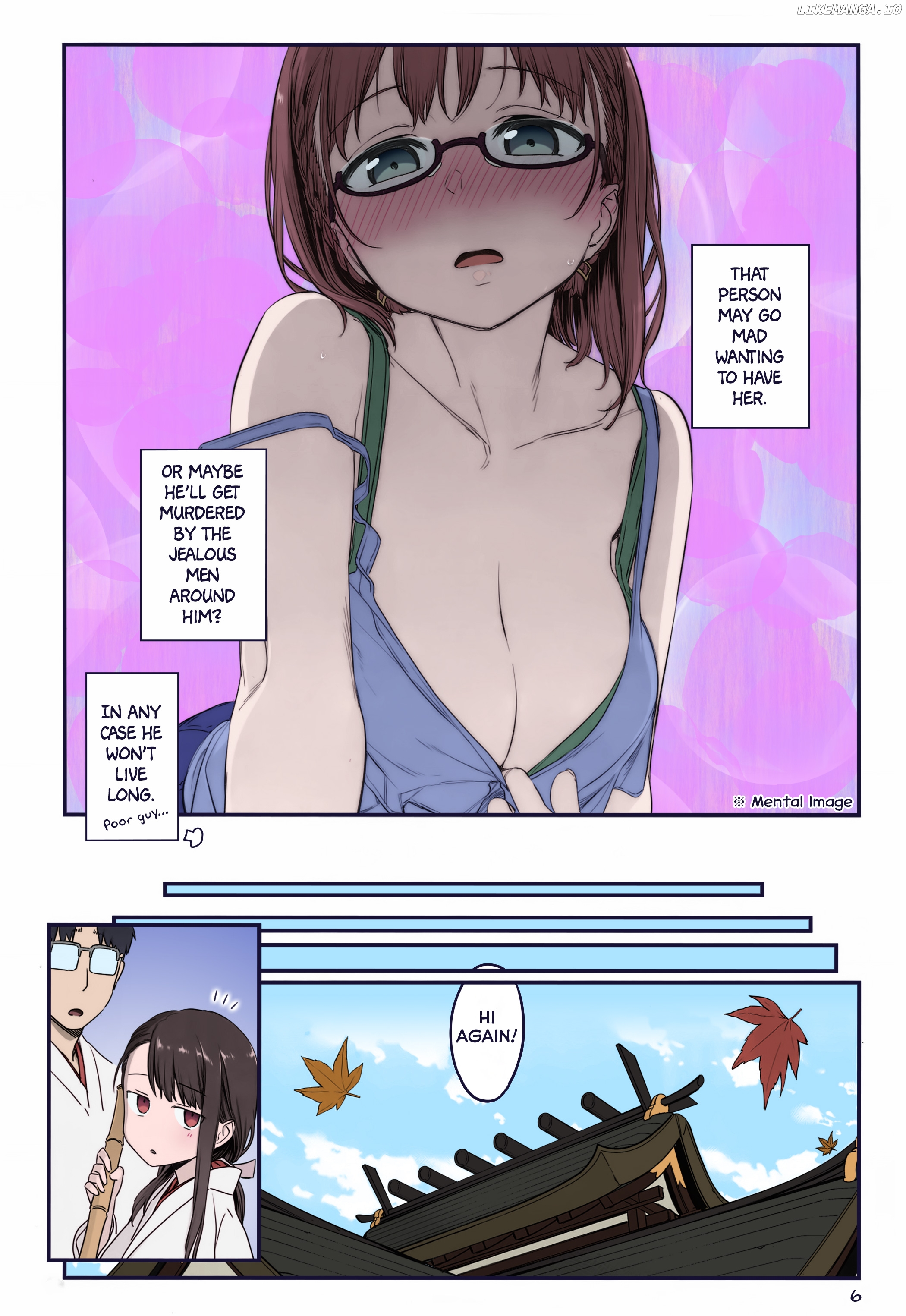 Getsuyoubi No Tawawa (Twitter Webcomic) (Fan Colored) chapter 23 - page 5