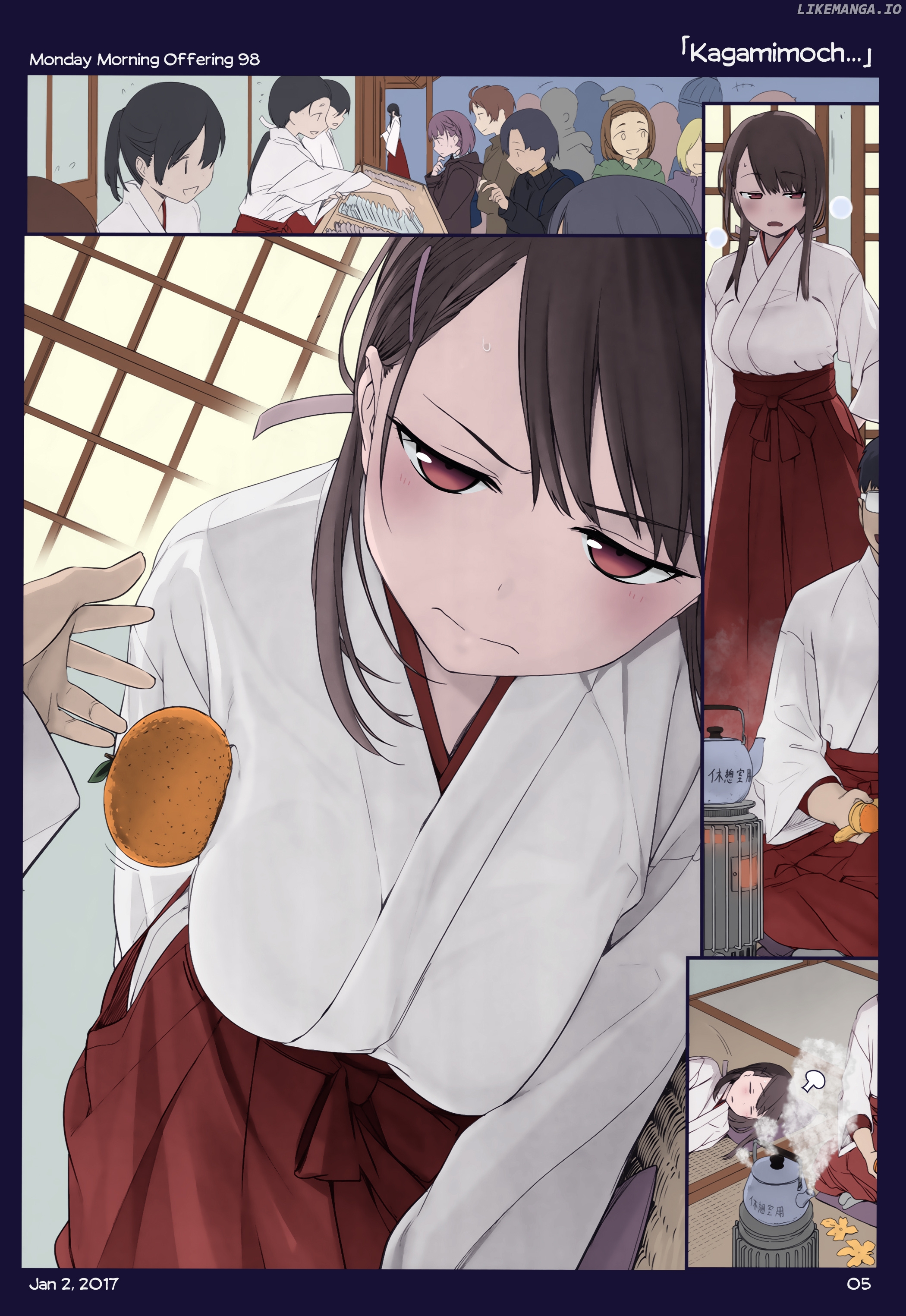 Getsuyoubi No Tawawa (Twitter Webcomic) (Fan Colored) chapter 11 - page 3