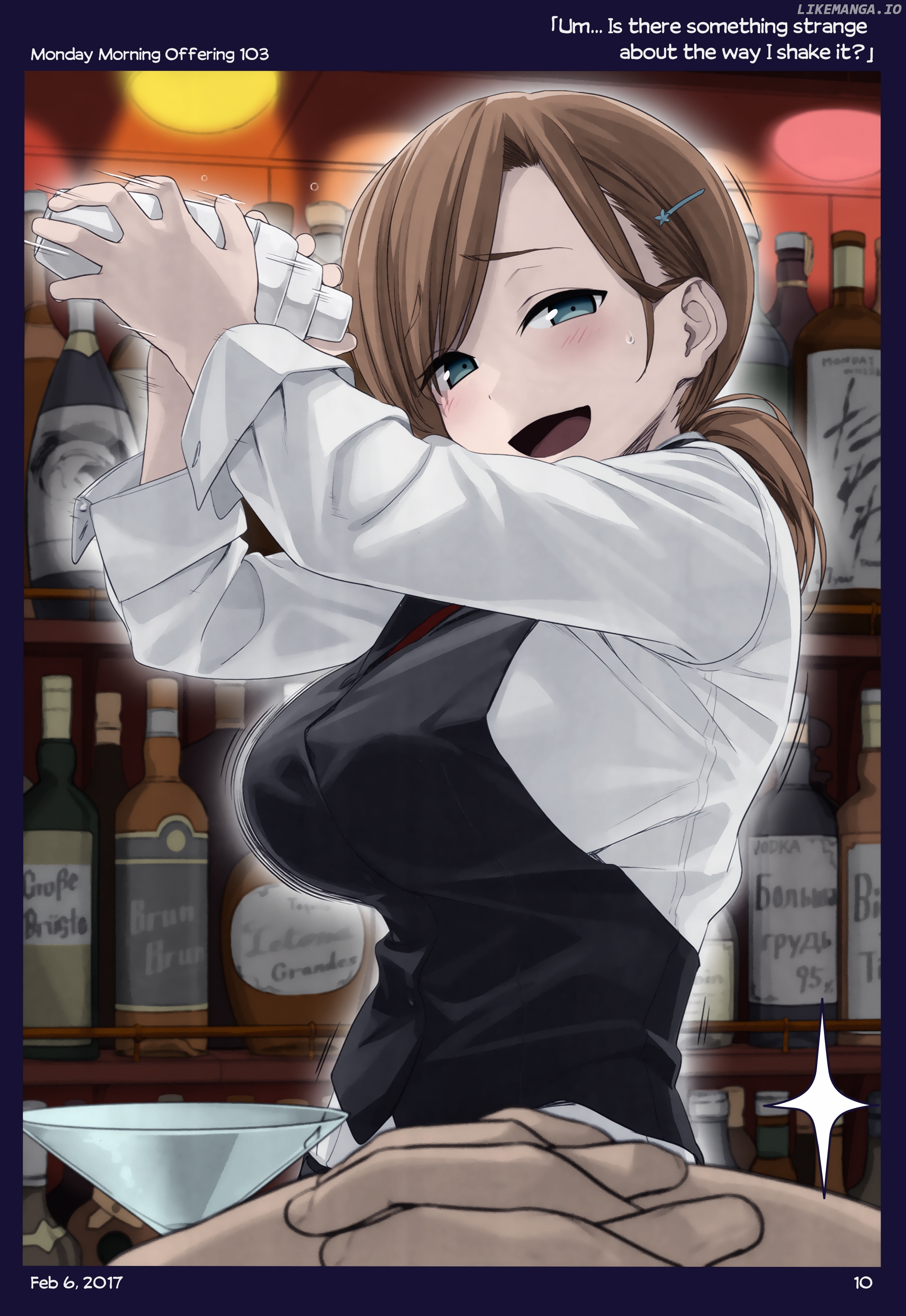 Getsuyoubi No Tawawa (Twitter Webcomic) (Fan Colored) chapter 11 - page 8