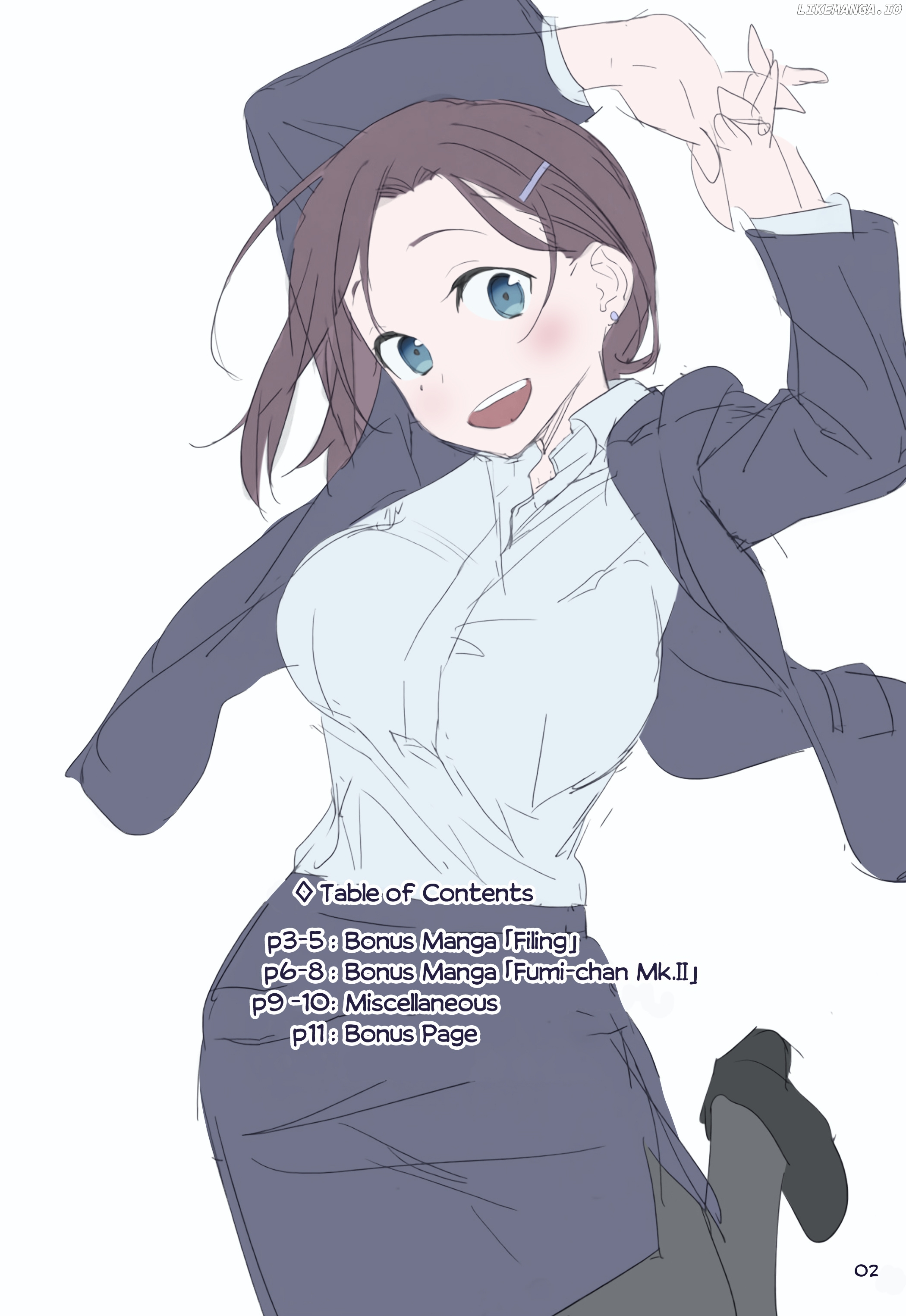Getsuyoubi No Tawawa (Twitter Webcomic) (Fan Colored) chapter 10 - page 2