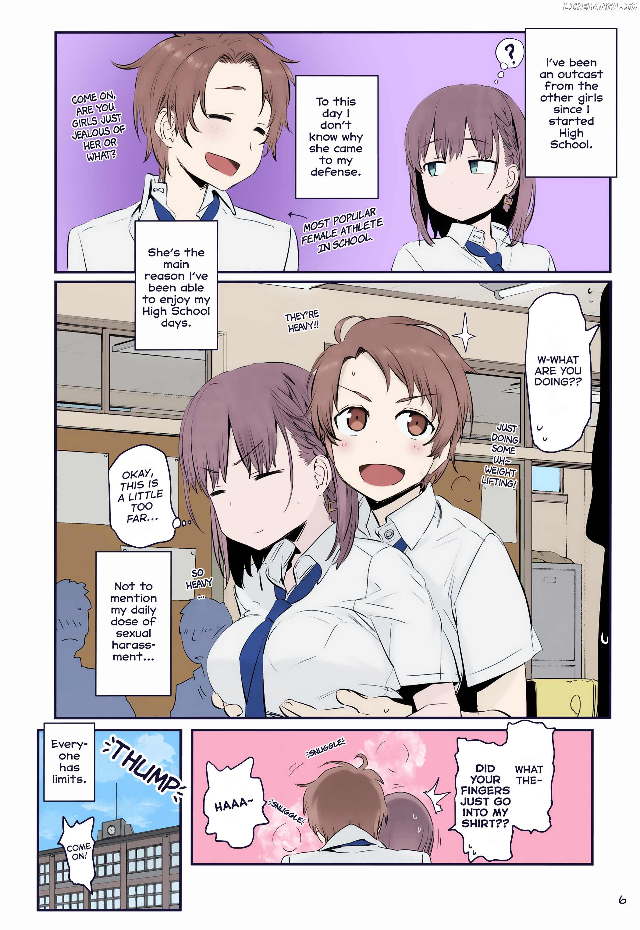 Getsuyoubi No Tawawa (Twitter Webcomic) (Fan Colored) chapter 20 - page 6