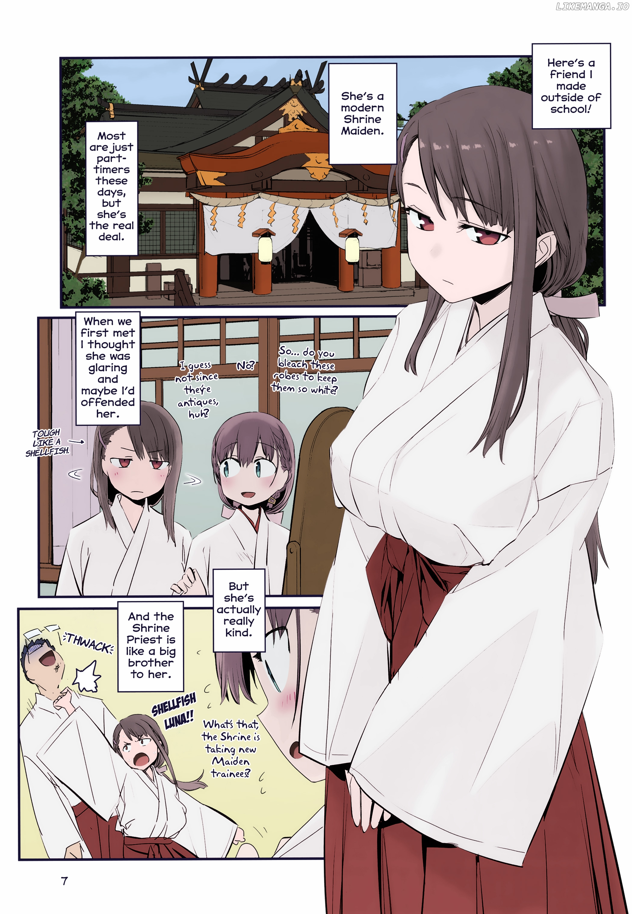 Getsuyoubi No Tawawa (Twitter Webcomic) (Fan Colored) chapter 20 - page 7
