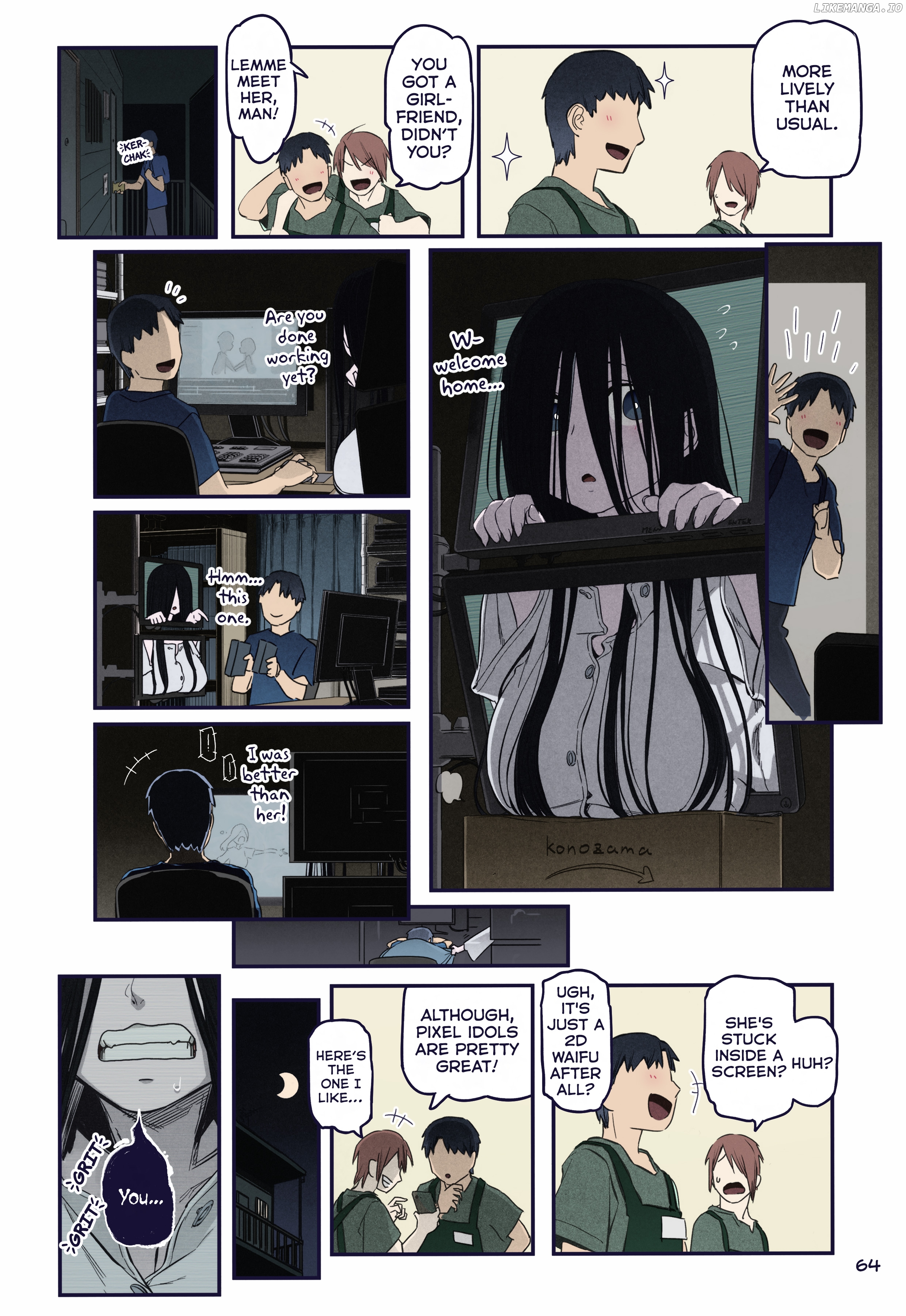 Getsuyoubi No Tawawa (Twitter Webcomic) (Fan Colored) chapter 26 - page 4