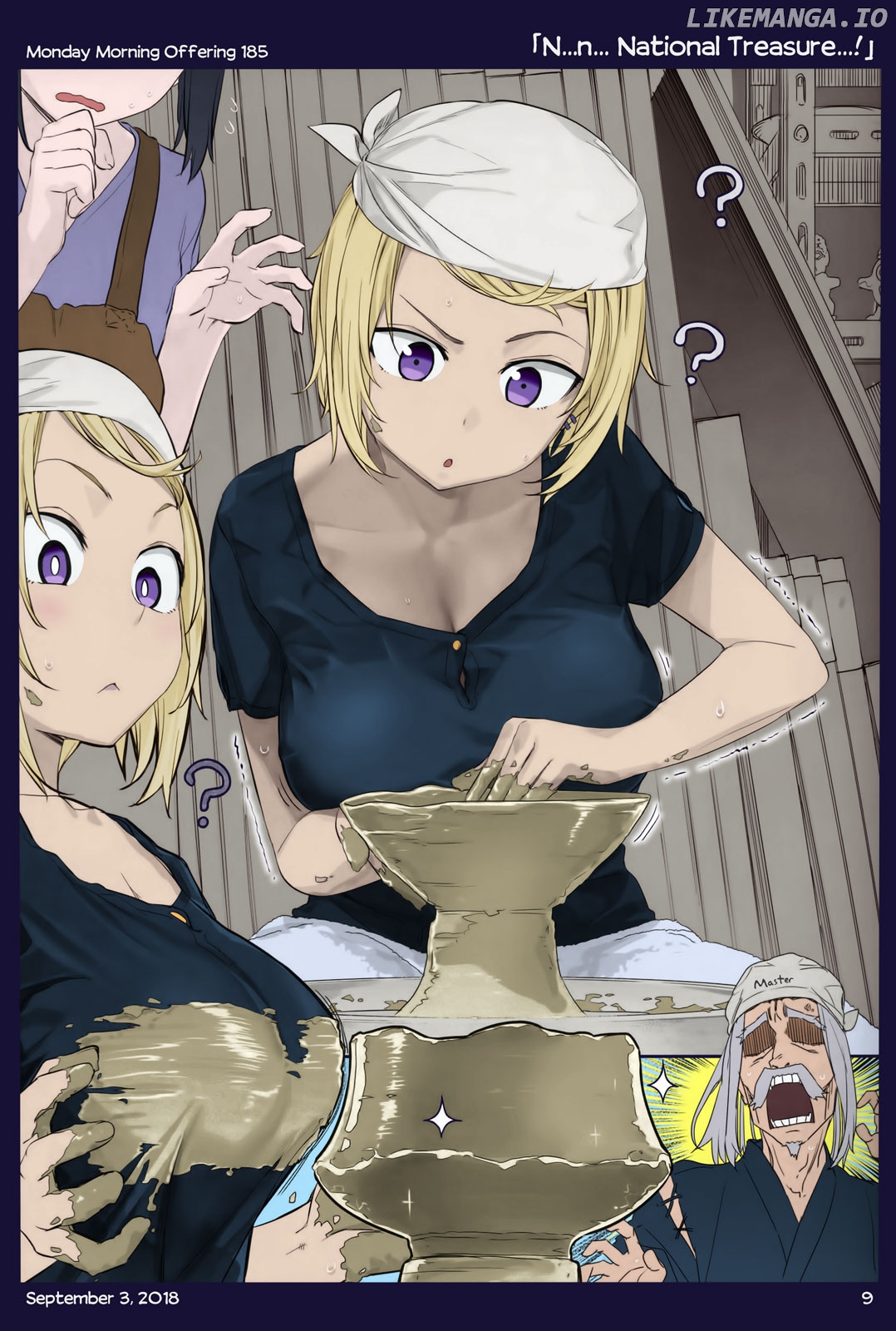 Getsuyoubi No Tawawa (Twitter Webcomic) (Fan Colored) chapter 21 - page 7
