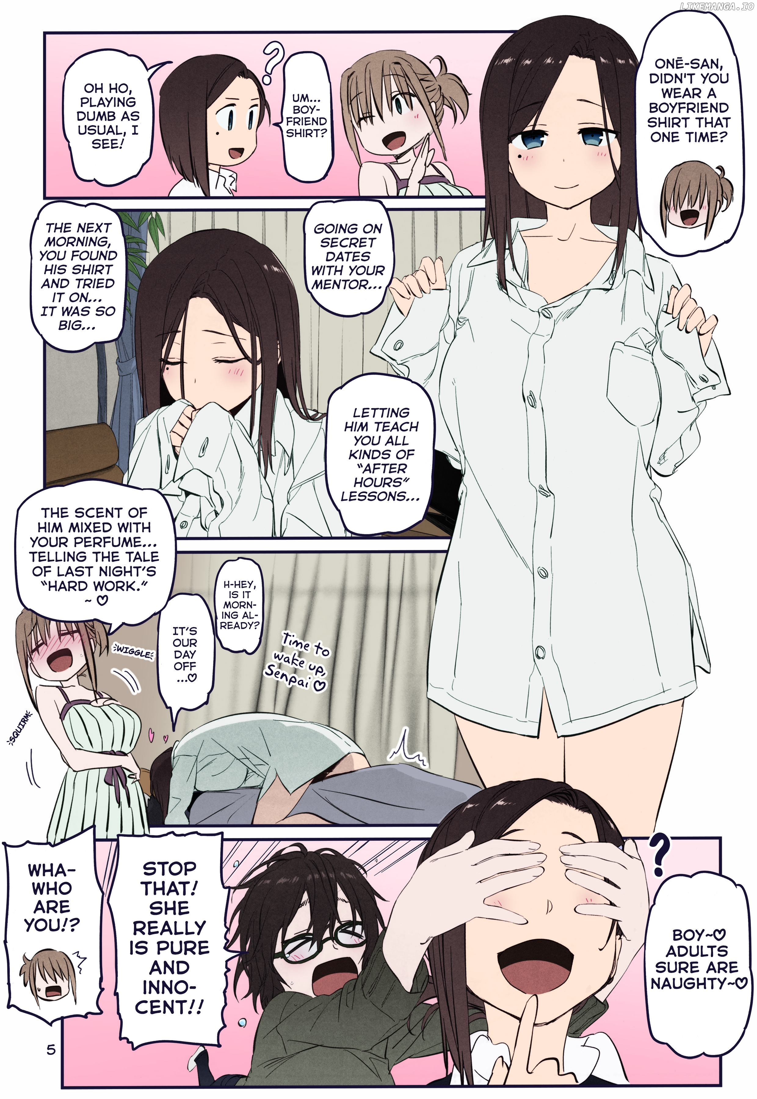 Getsuyoubi No Tawawa (Twitter Webcomic) (Fan Colored) chapter 27 - page 5