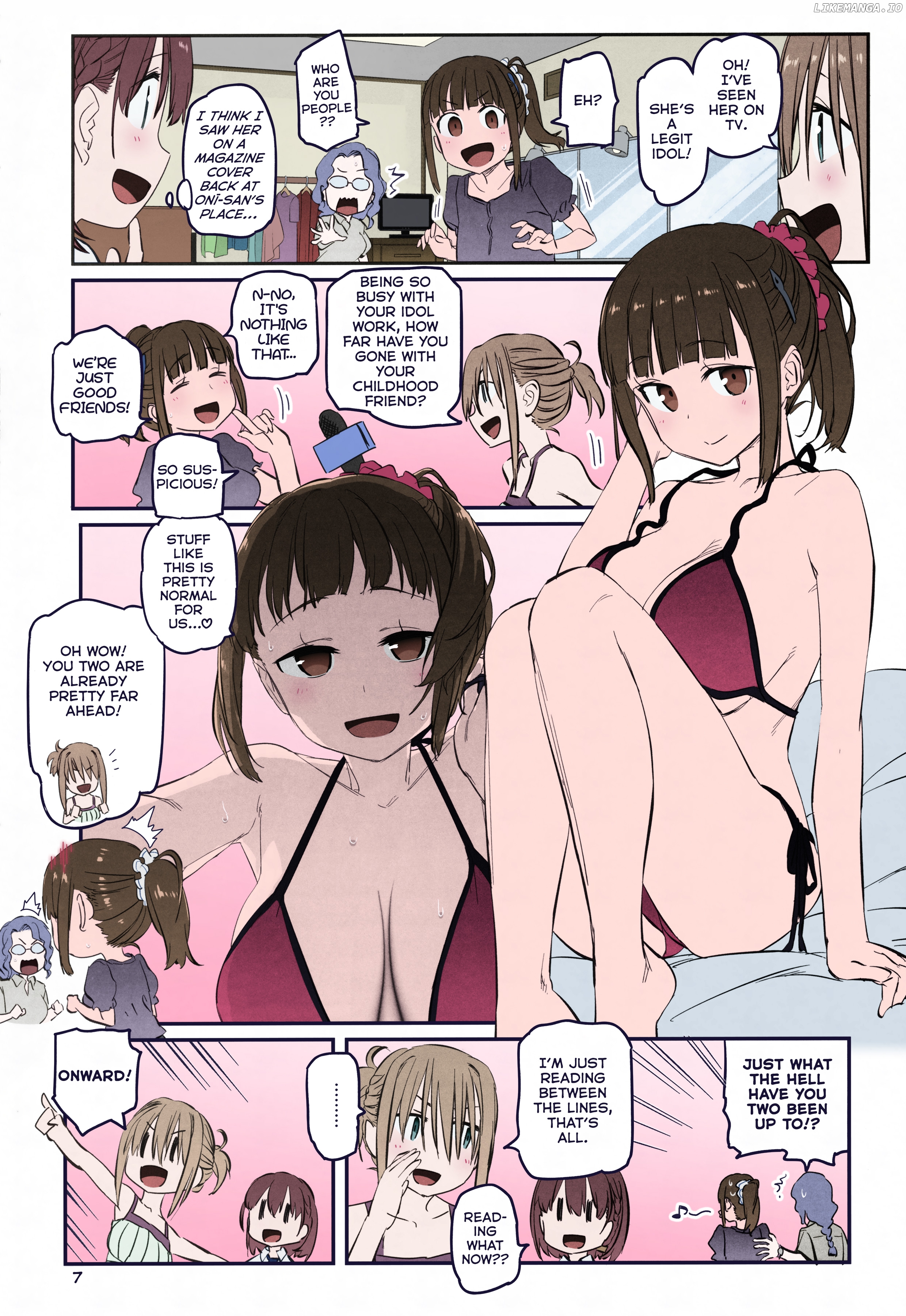Getsuyoubi No Tawawa (Twitter Webcomic) (Fan Colored) chapter 27 - page 7
