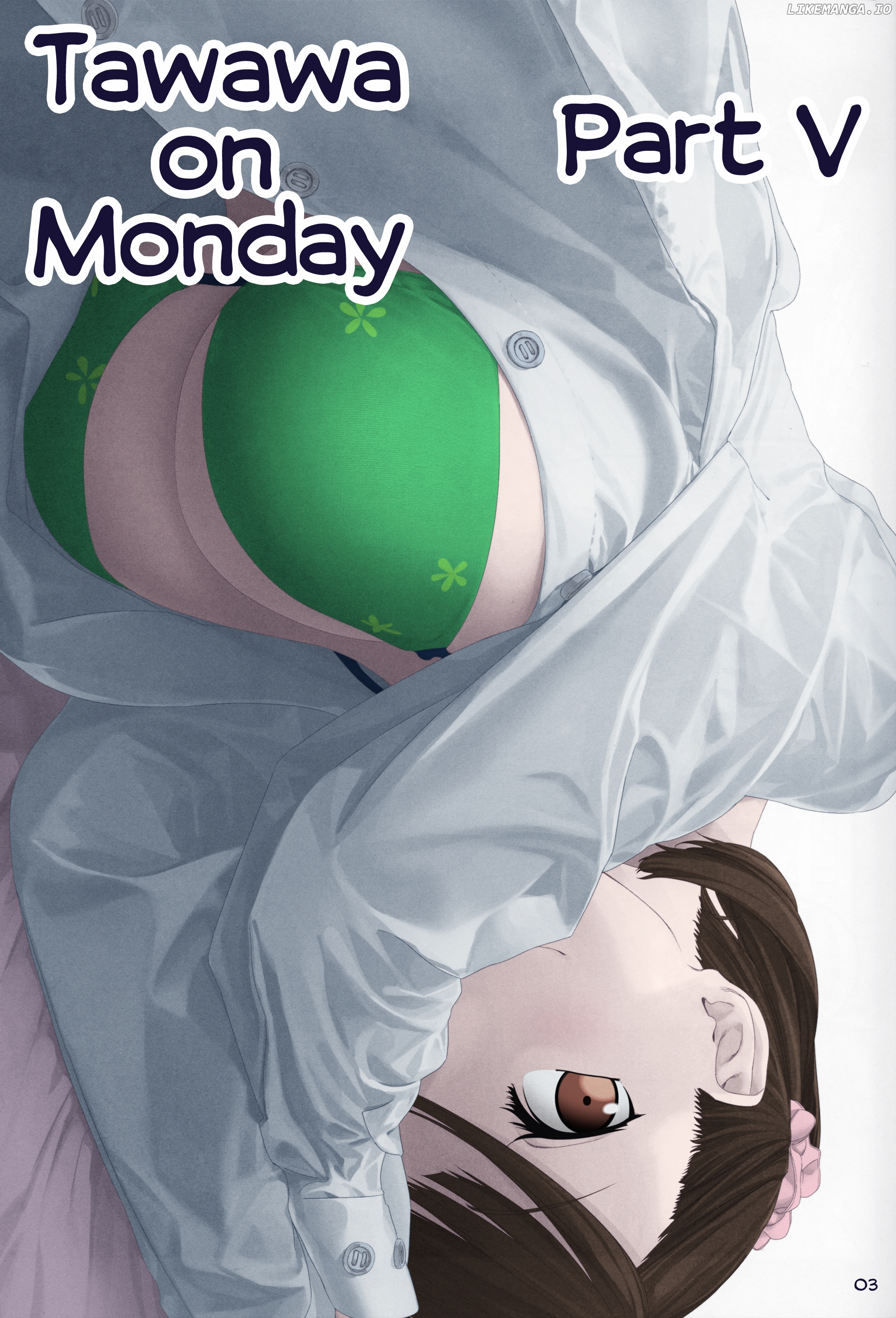Getsuyoubi No Tawawa (Twitter Webcomic) (Fan Colored) chapter 15 - page 1