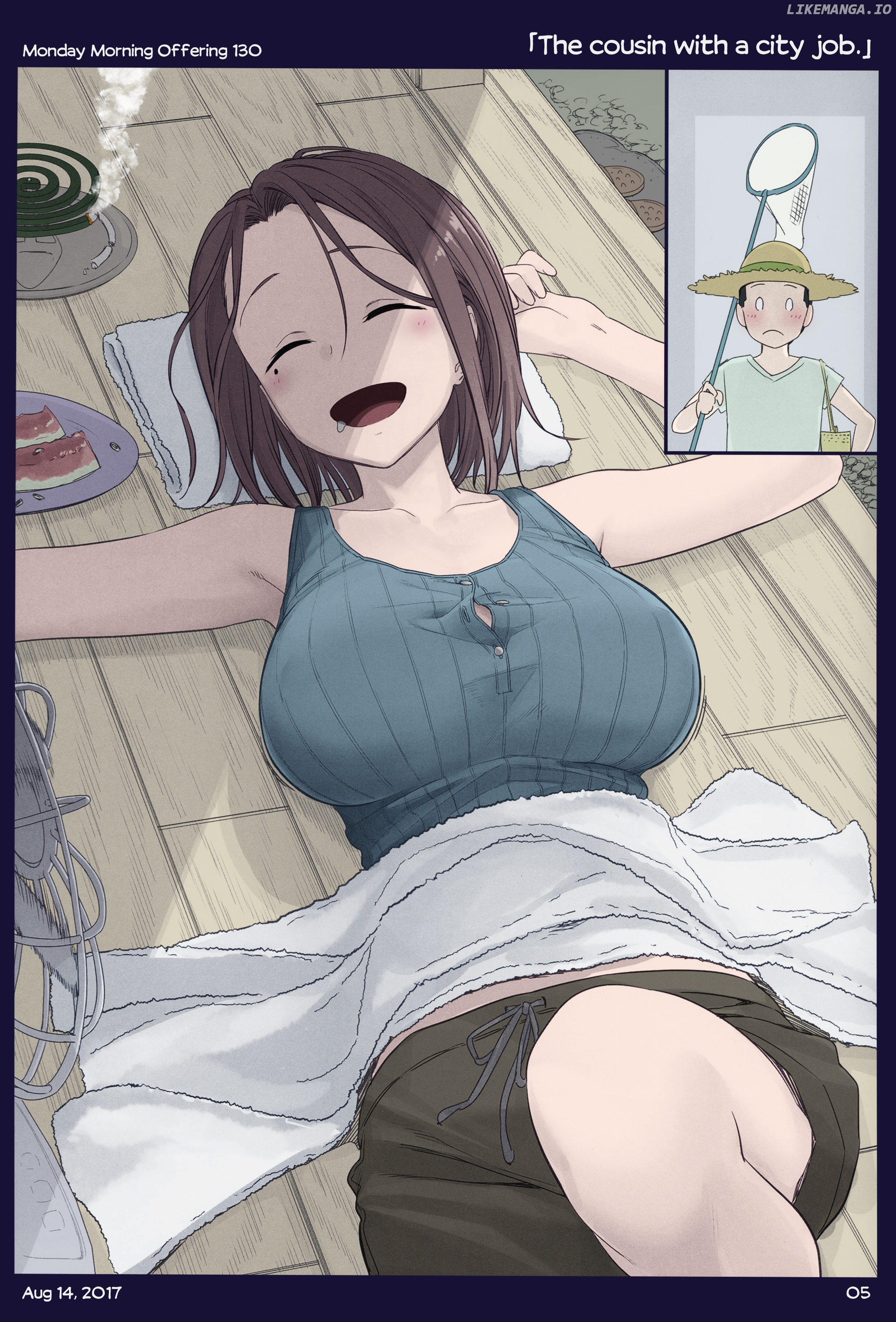 Getsuyoubi No Tawawa (Twitter Webcomic) (Fan Colored) chapter 15 - page 4