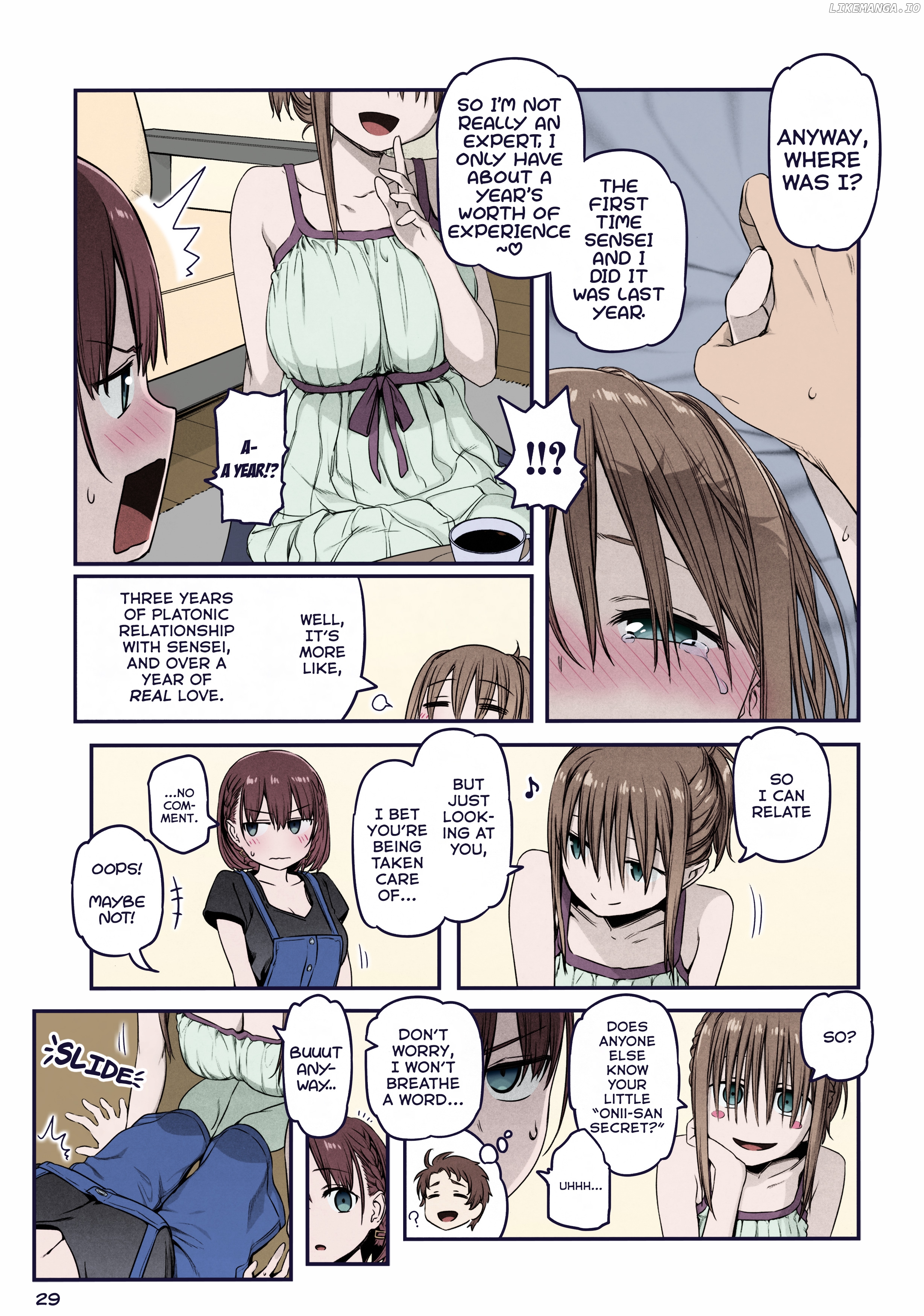 Getsuyoubi No Tawawa (Twitter Webcomic) (Fan Colored) chapter 33 - page 8