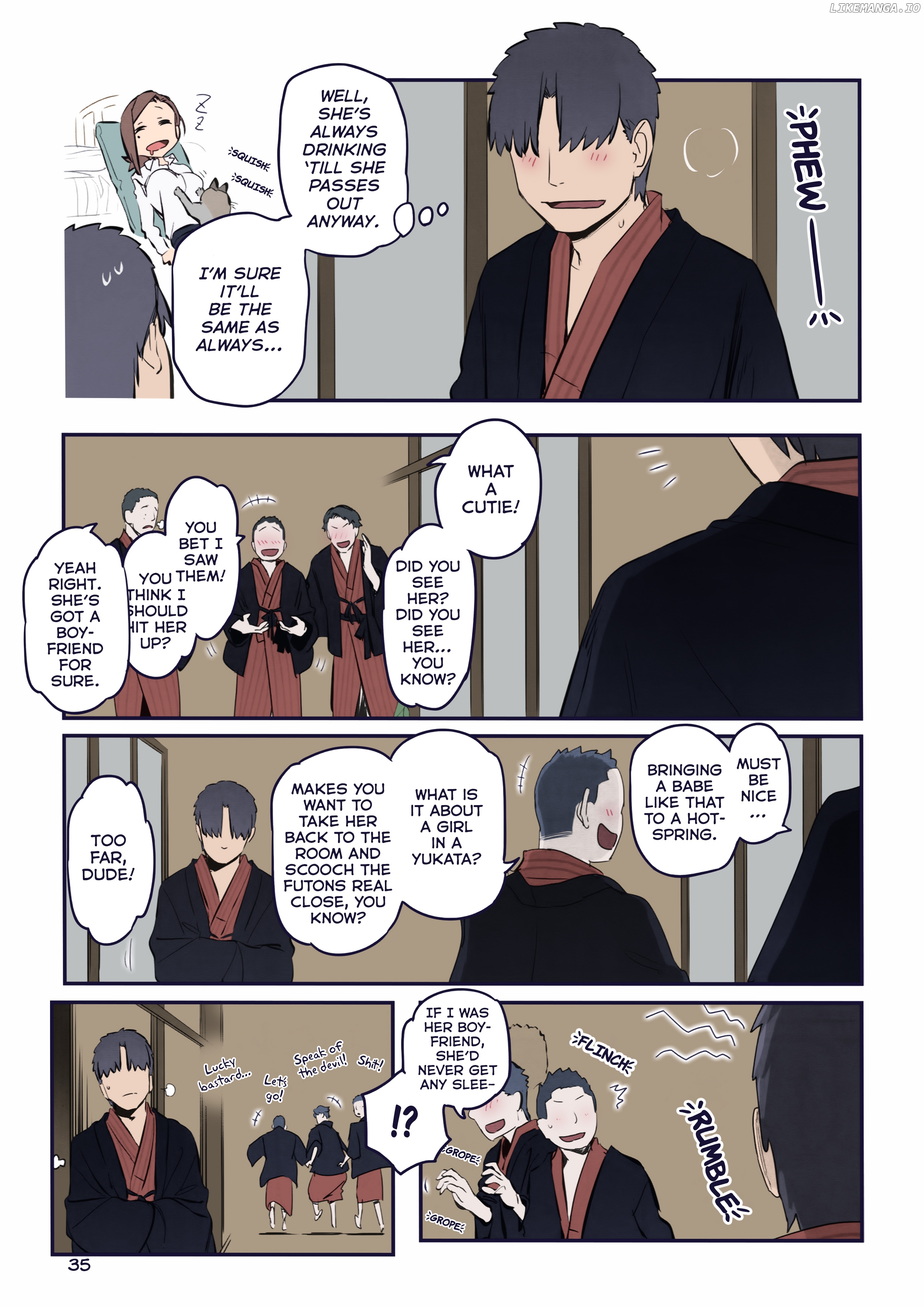 Getsuyoubi No Tawawa (Twitter Webcomic) (Fan Colored) chapter 29 - page 7