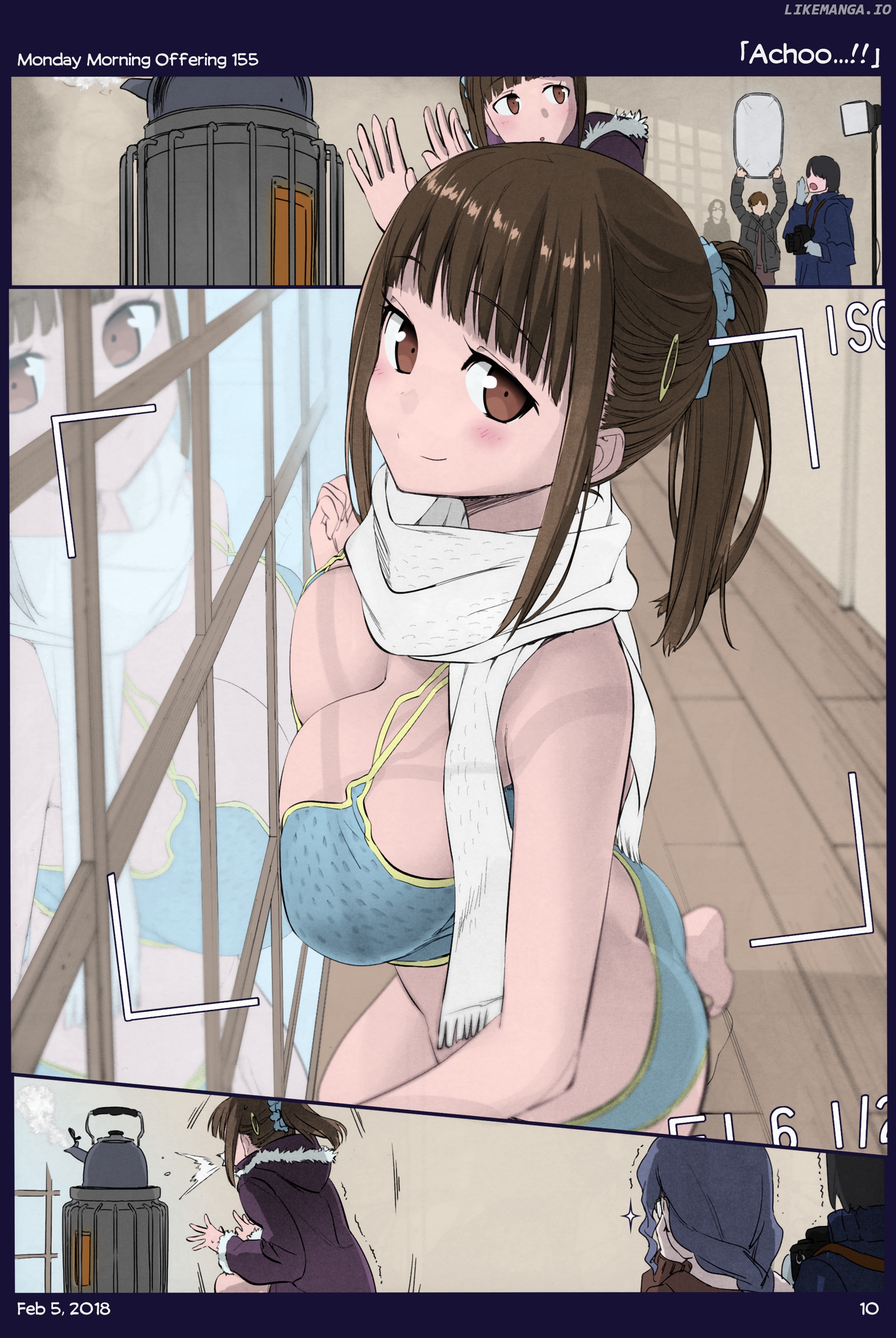 Getsuyoubi No Tawawa (Twitter Webcomic) (Fan Colored) chapter 18 - page 7