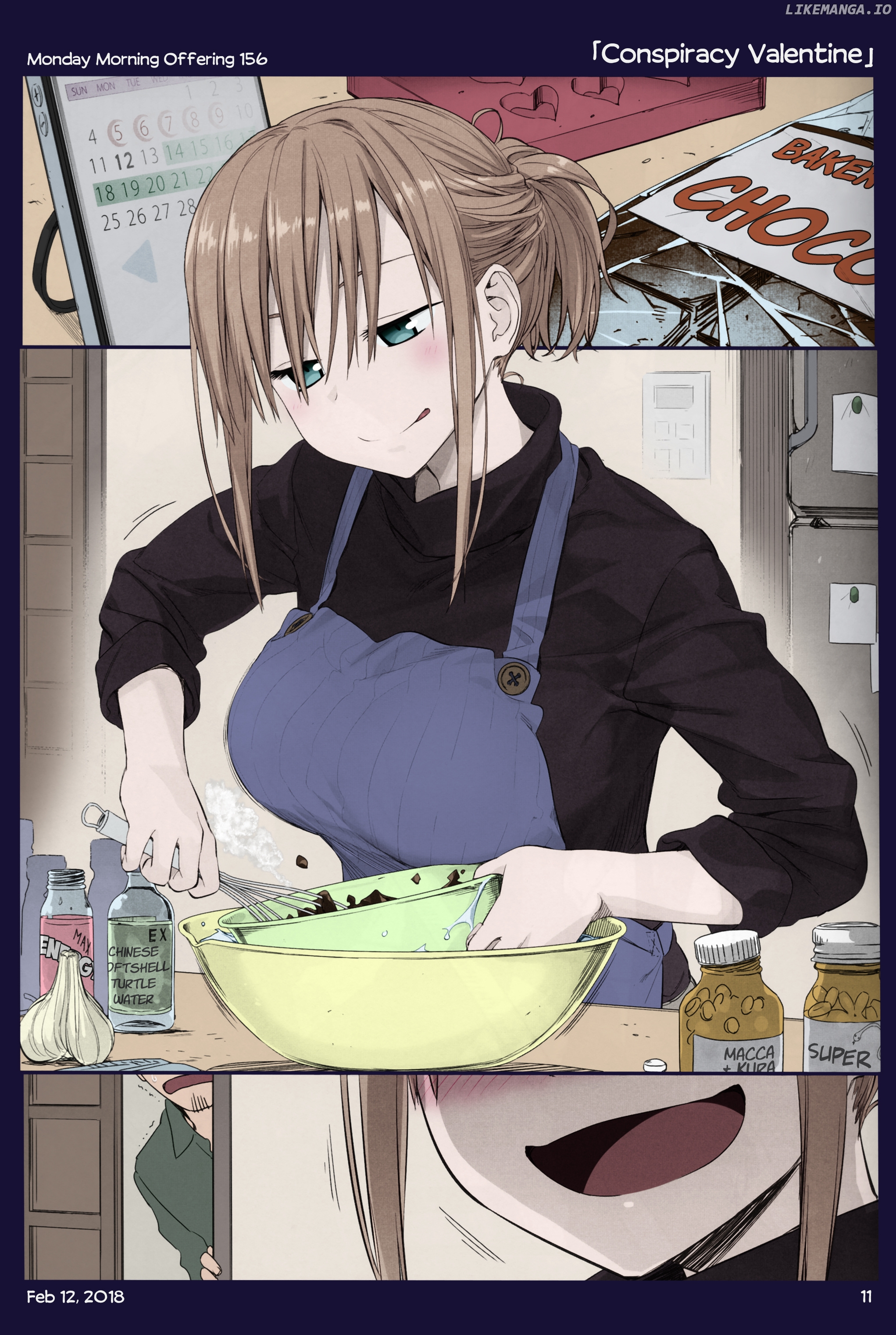 Getsuyoubi No Tawawa (Twitter Webcomic) (Fan Colored) chapter 18 - page 8