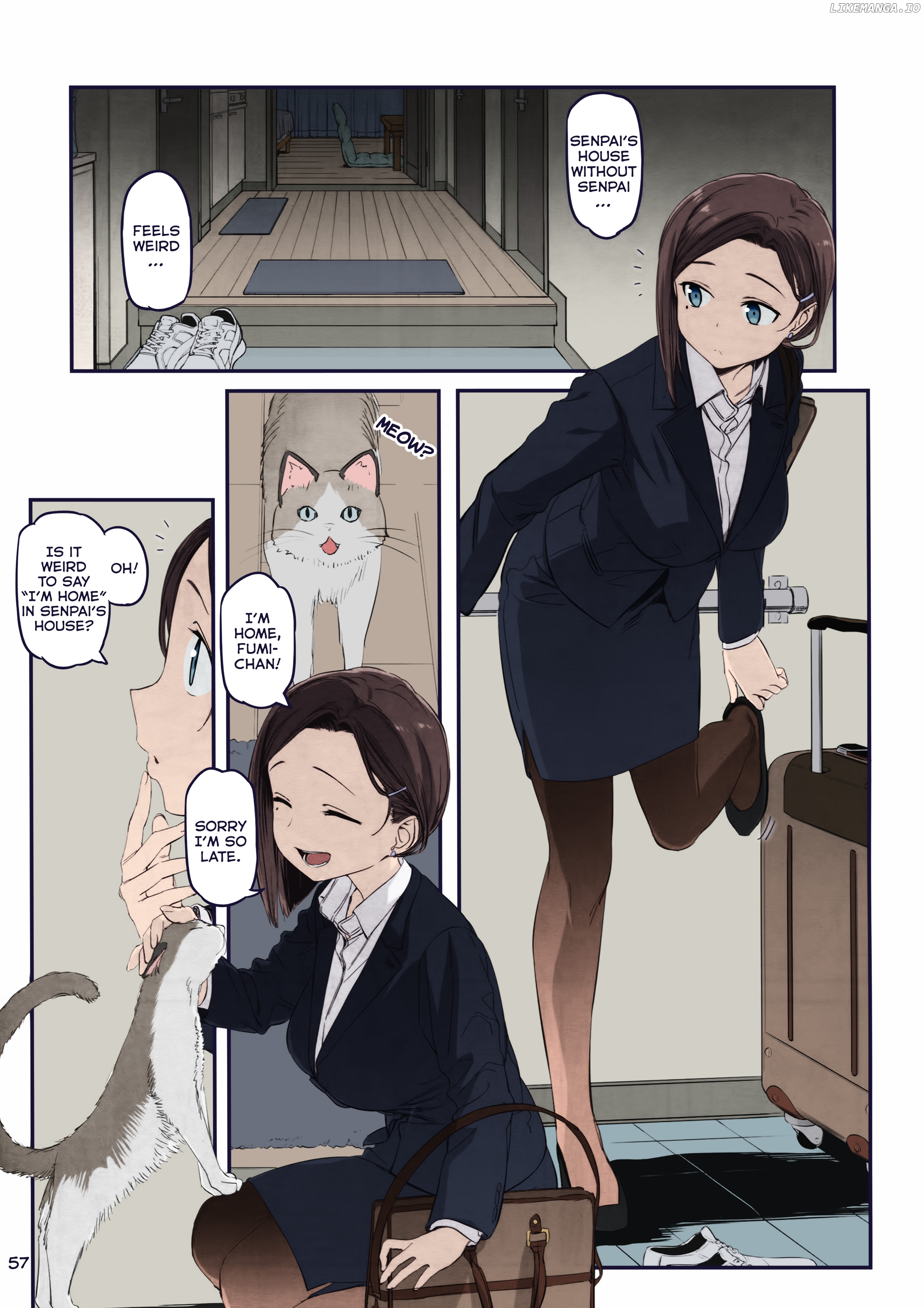 Getsuyoubi No Tawawa (Twitter Webcomic) (Fan Colored) chapter 30 - page 5