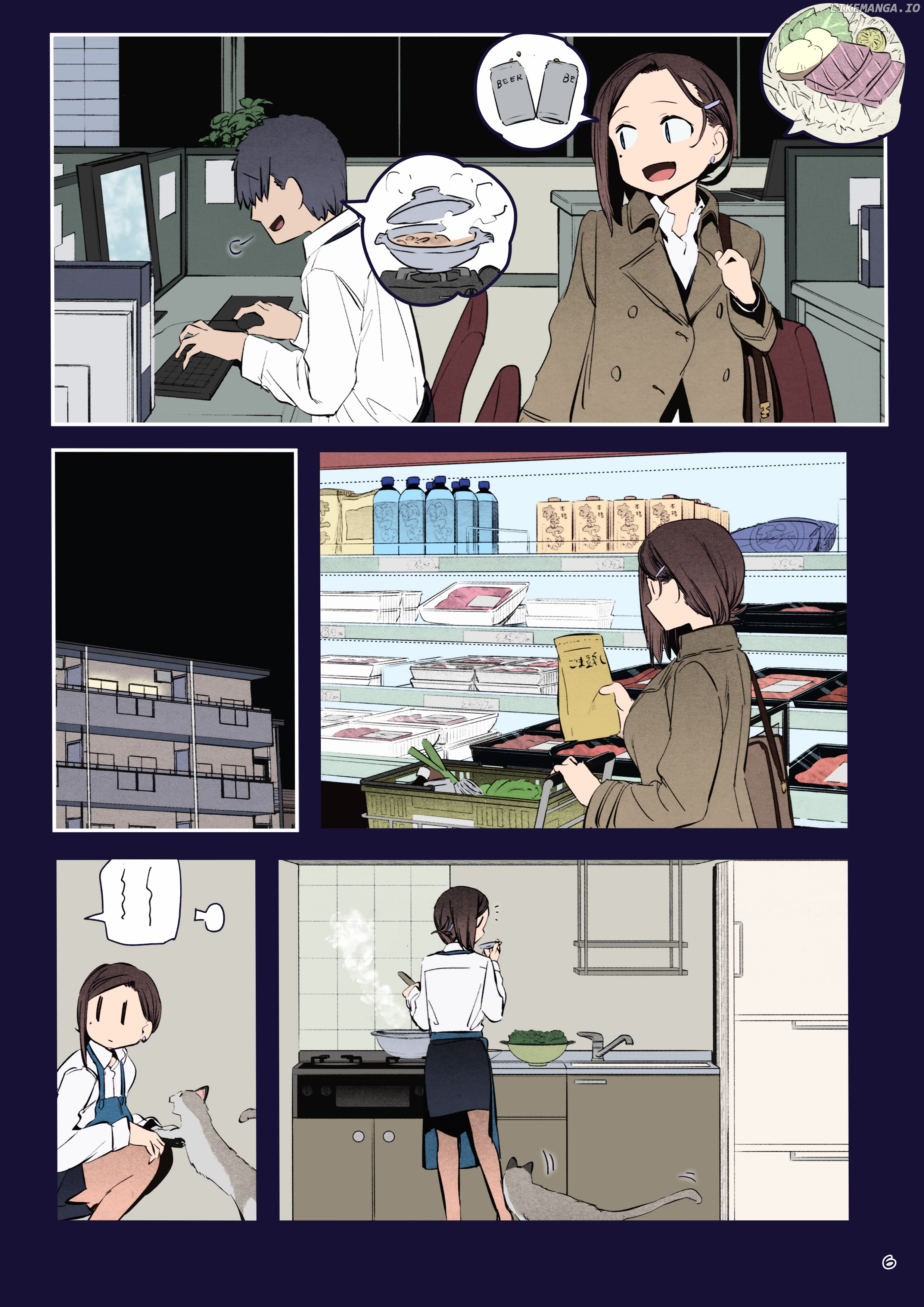 Getsuyoubi No Tawawa (Twitter Webcomic) (Fan Colored) chapter 31 - page 6