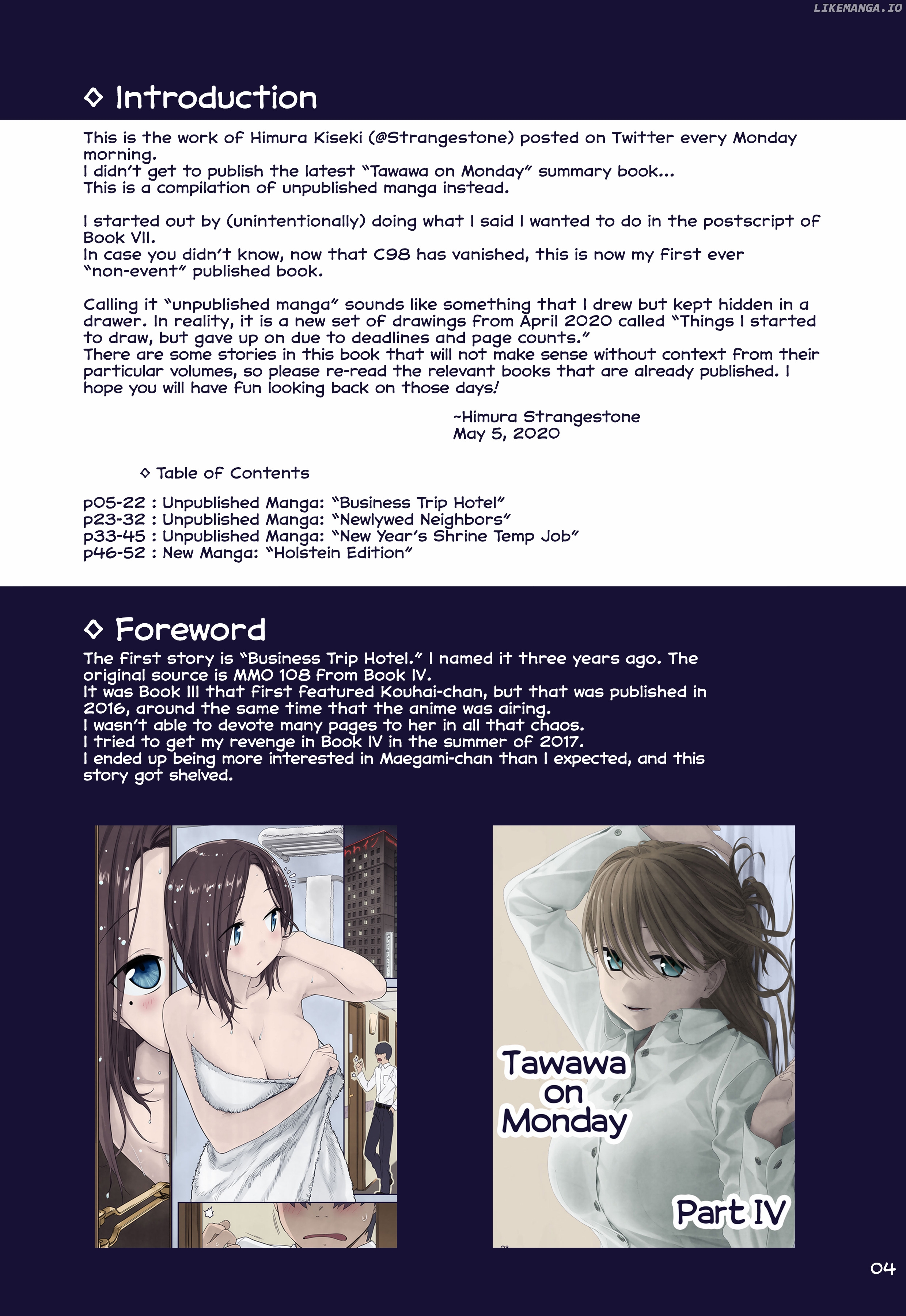 Getsuyoubi No Tawawa (Twitter Webcomic) (Fan Colored) chapter 32 - page 4