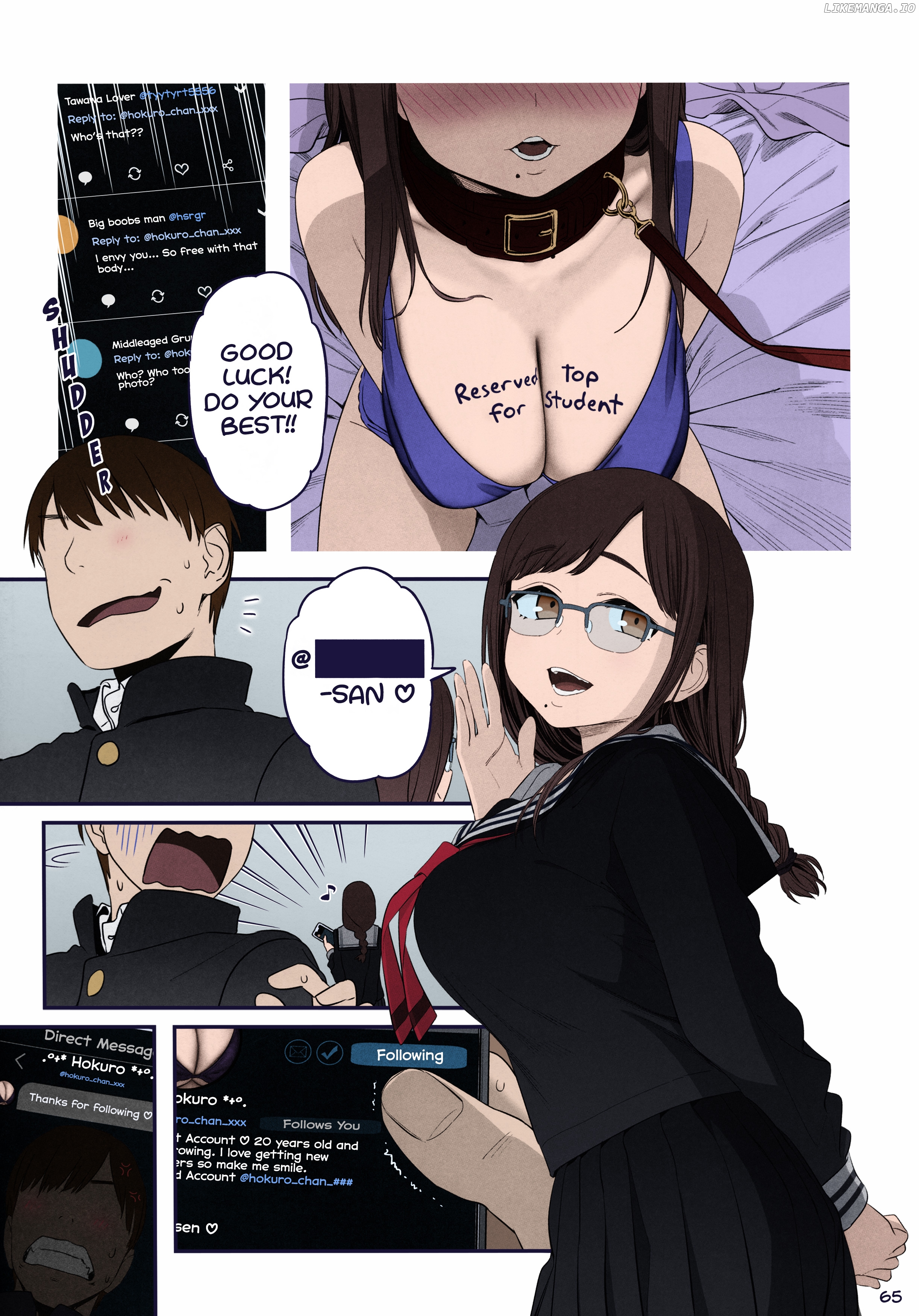 Getsuyoubi No Tawawa (Twitter Webcomic) (Fan Colored) chapter 37 - page 7