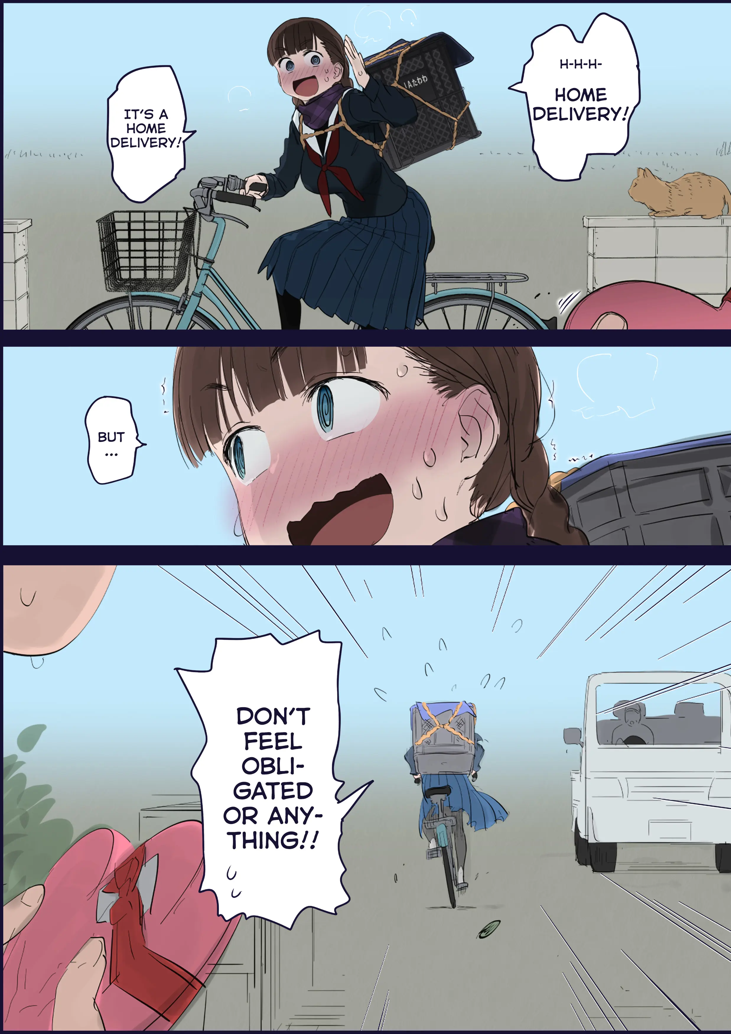 Getsuyoubi No Tawawa (Twitter Webcomic) (Fan Colored) chapter 38 - page 11