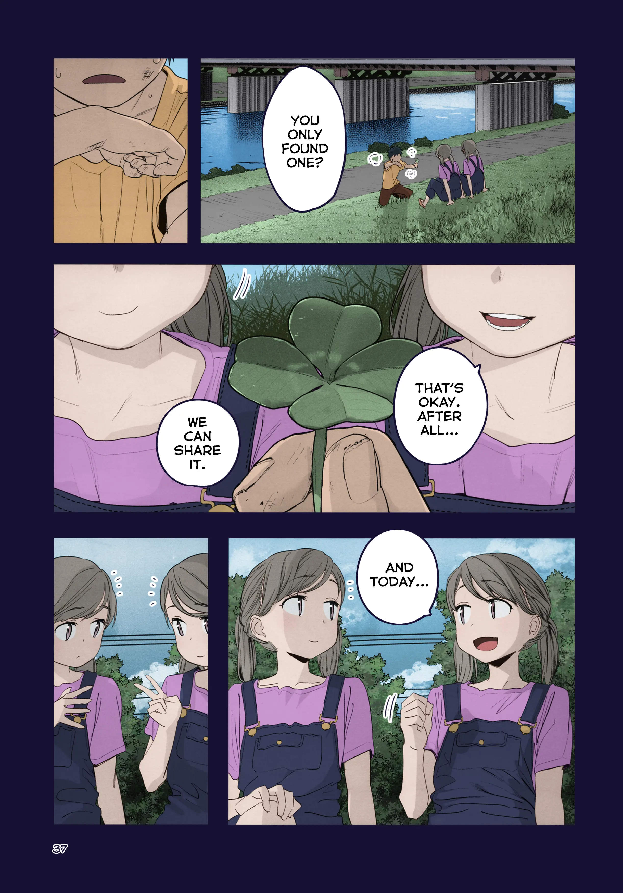 Getsuyoubi No Tawawa (Twitter Webcomic) (Fan Colored) chapter 39 - page 1