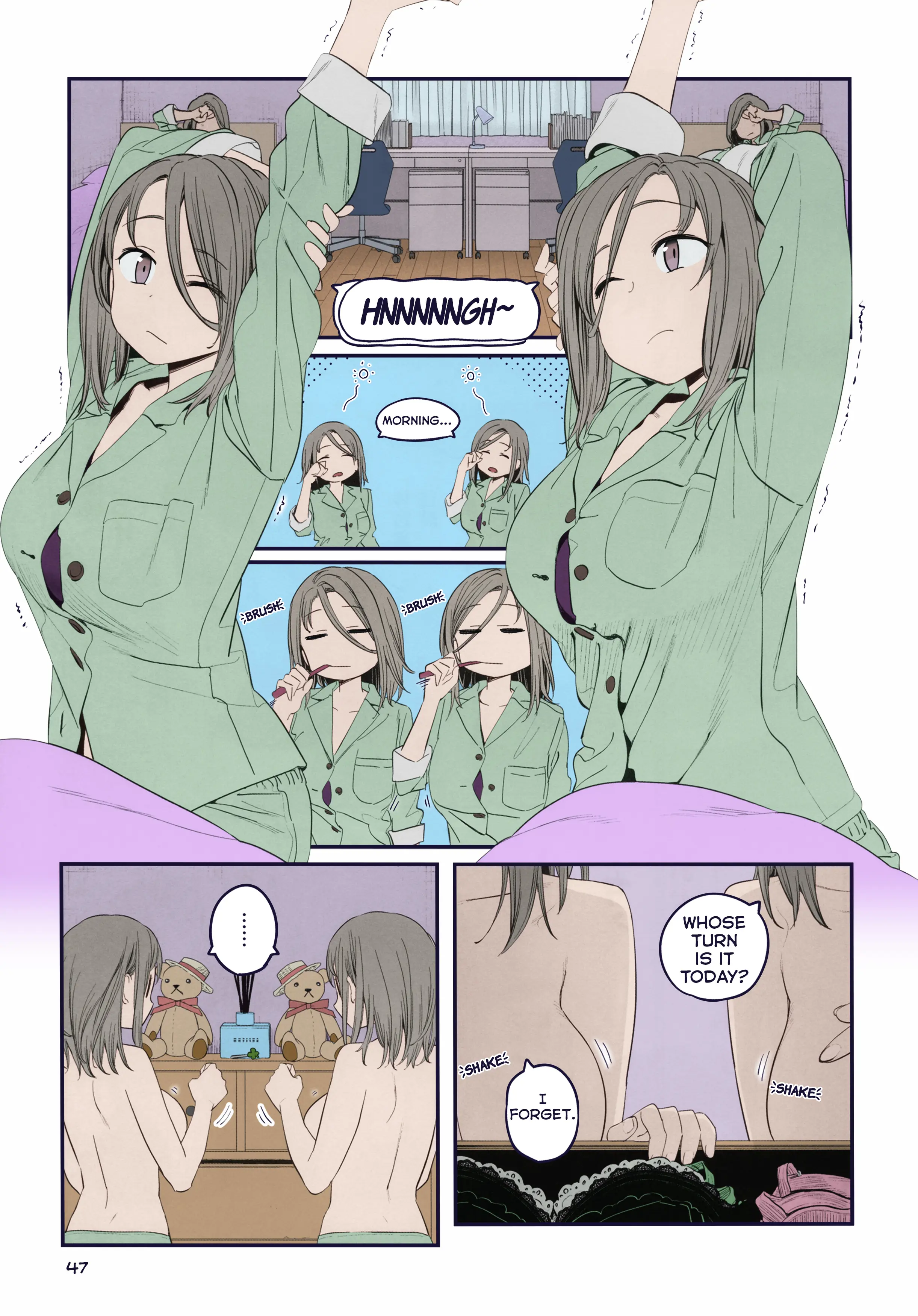 Getsuyoubi No Tawawa (Twitter Webcomic) (Fan Colored) chapter 39 - page 11
