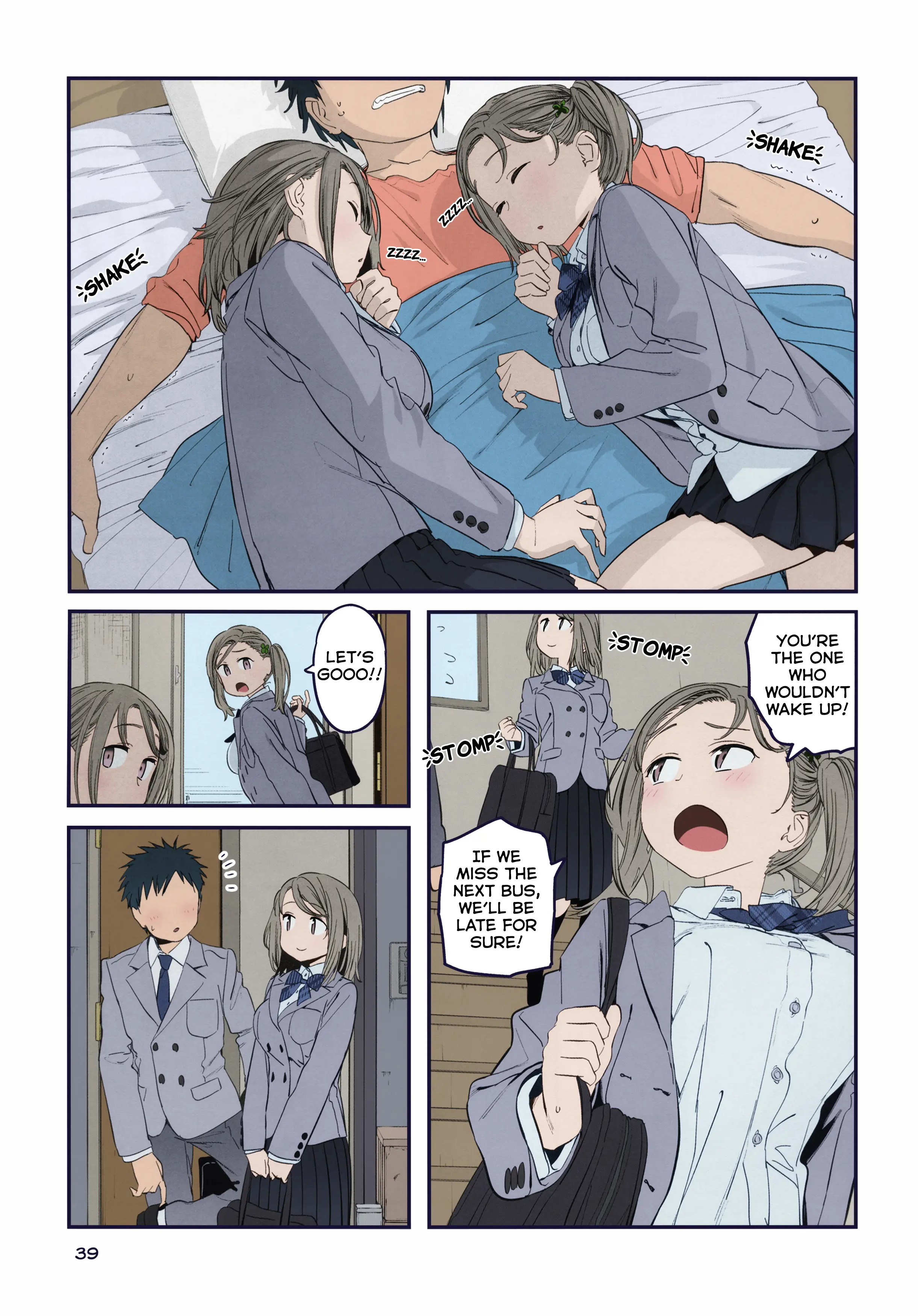 Getsuyoubi No Tawawa (Twitter Webcomic) (Fan Colored) chapter 39 - page 3