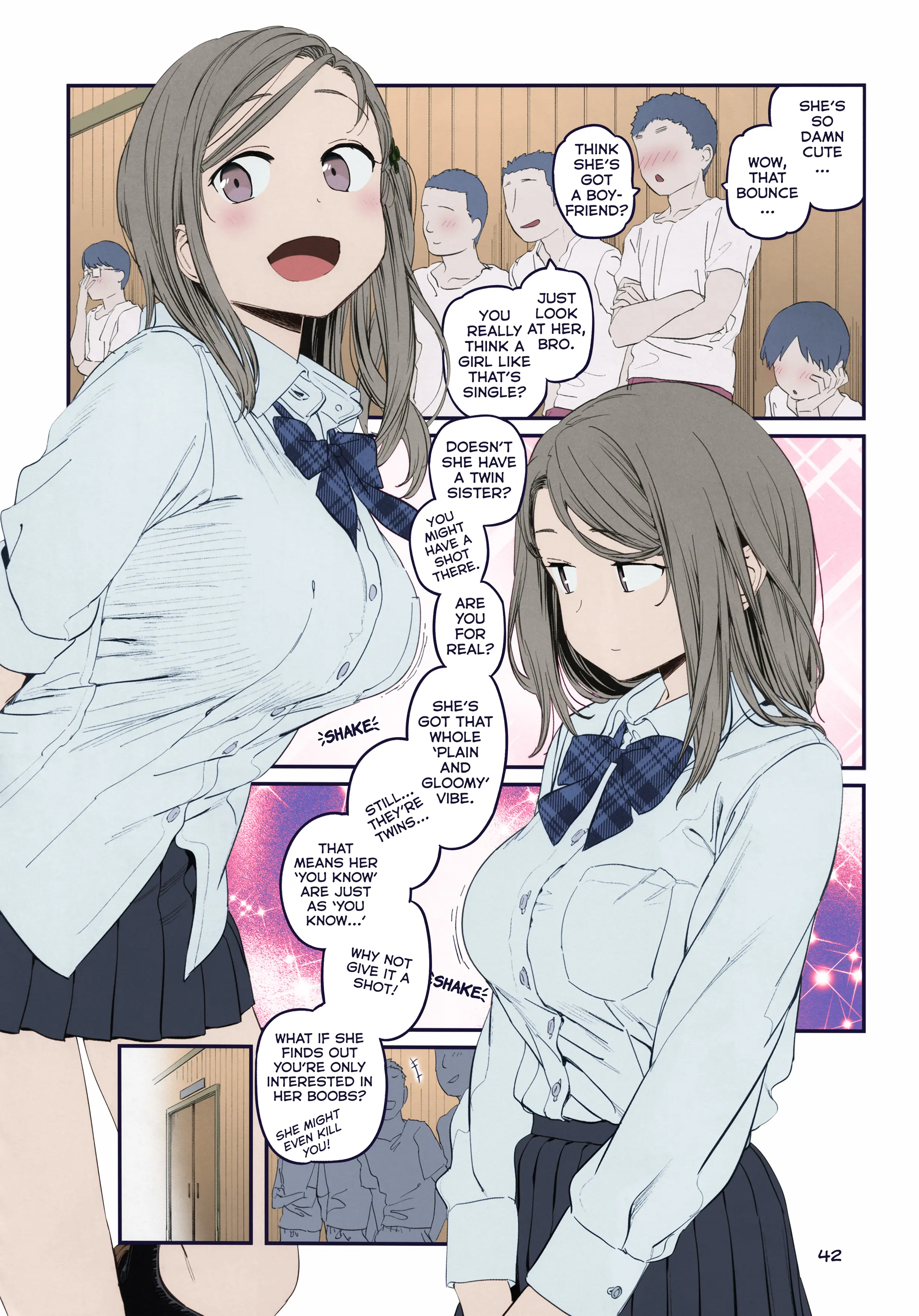 Getsuyoubi No Tawawa (Twitter Webcomic) (Fan Colored) chapter 39 - page 6